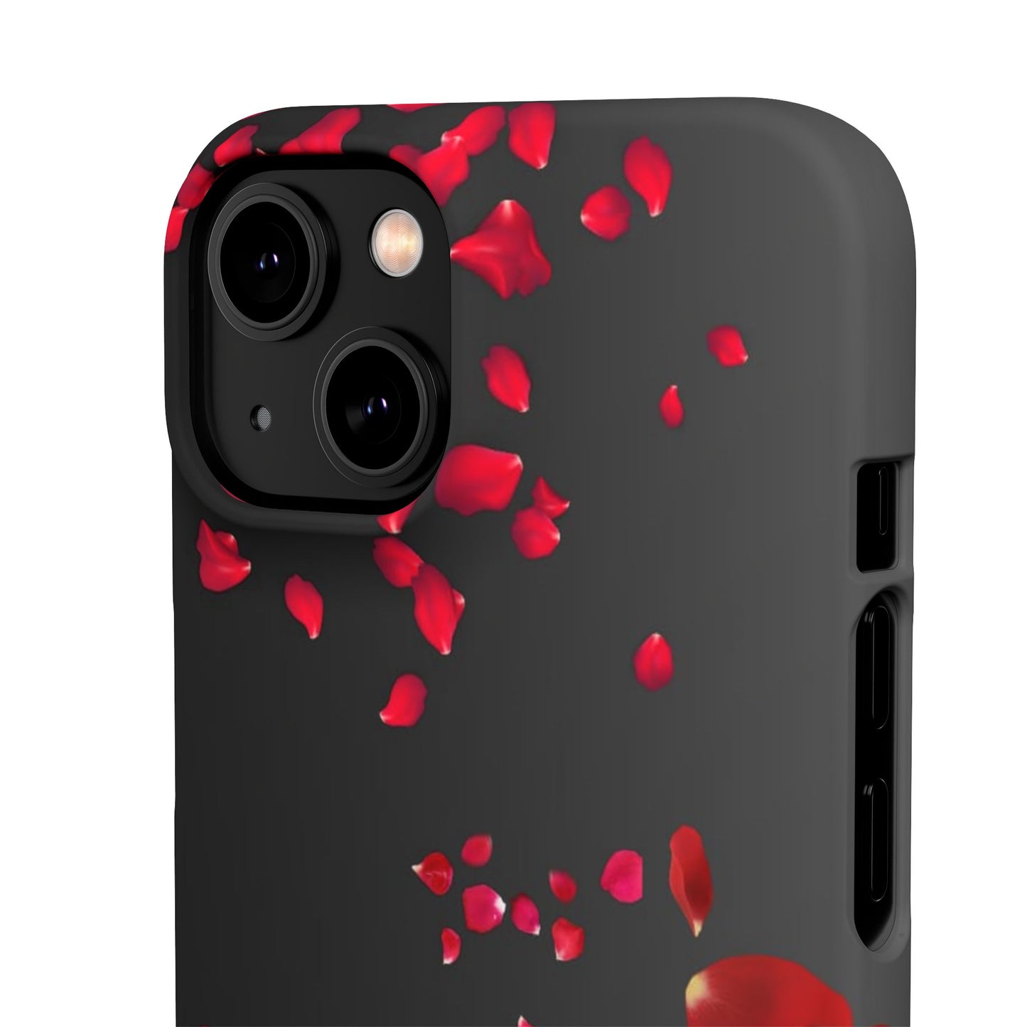 Romantic Floral Phone Case, Snap Case for Lovers, Cute Phone Cover, Gift for Her, Valentine's Day Accessory, Floral Design Snap Cases