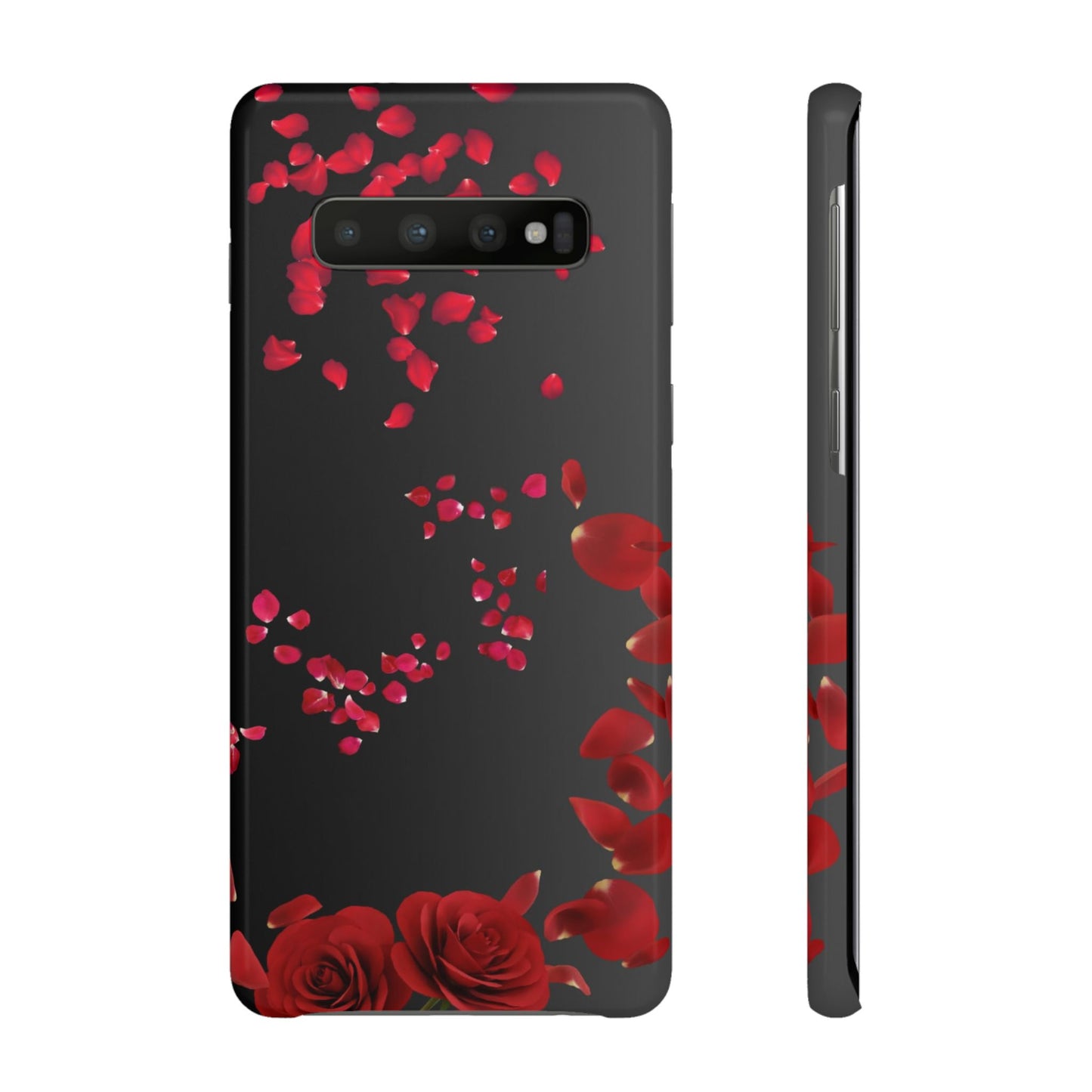 Romantic Floral Phone Case, Snap Case for Lovers, Cute Phone Cover, Gift for Her, Valentine's Day Accessory, Floral Design Snap Cases