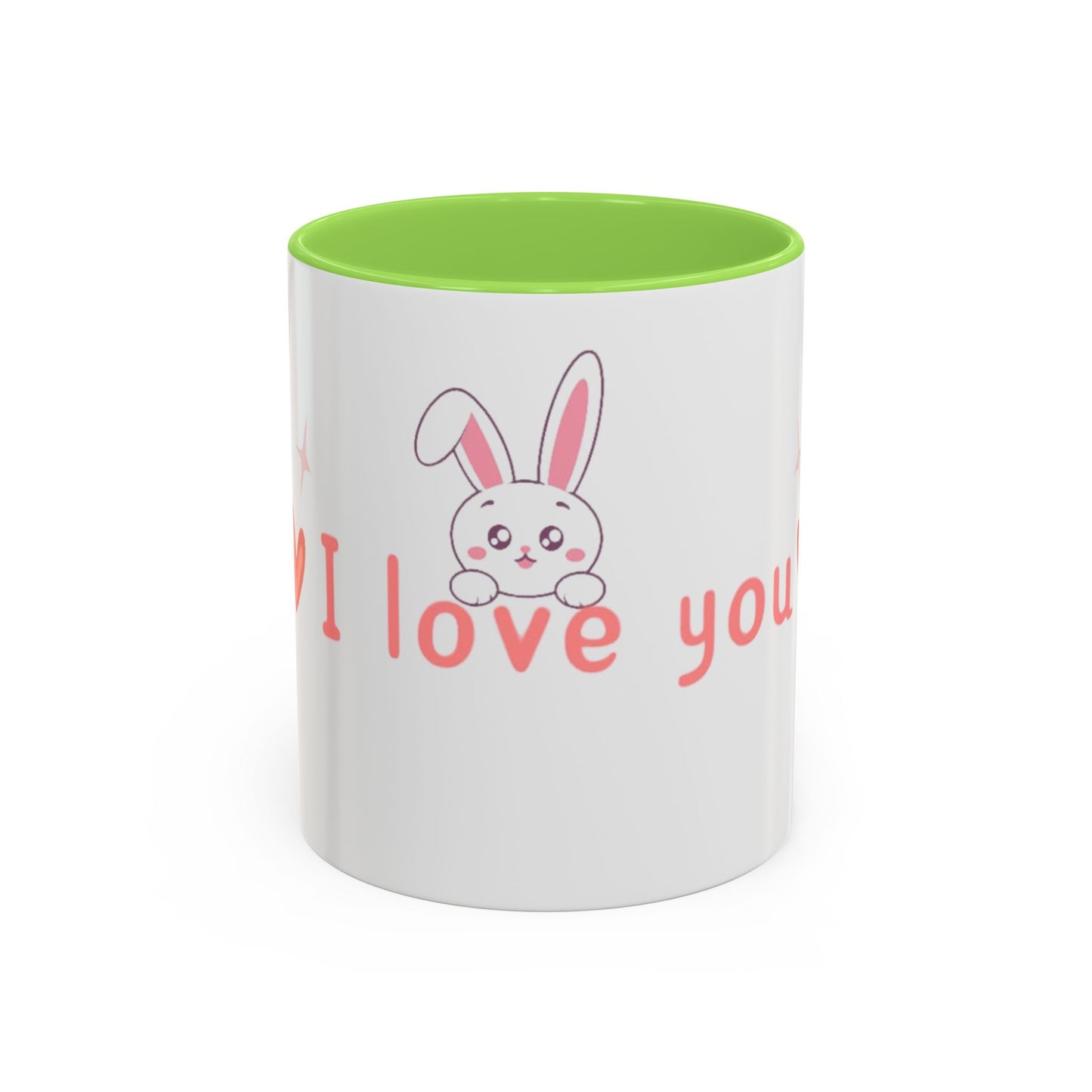 Colorful Bunny Coffee Mug – Sweet Gift for Love & Friendship