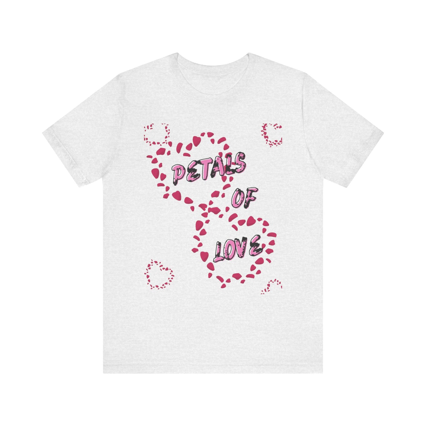 Petals of Love Tee – Floral Graphic Unisex Shirt