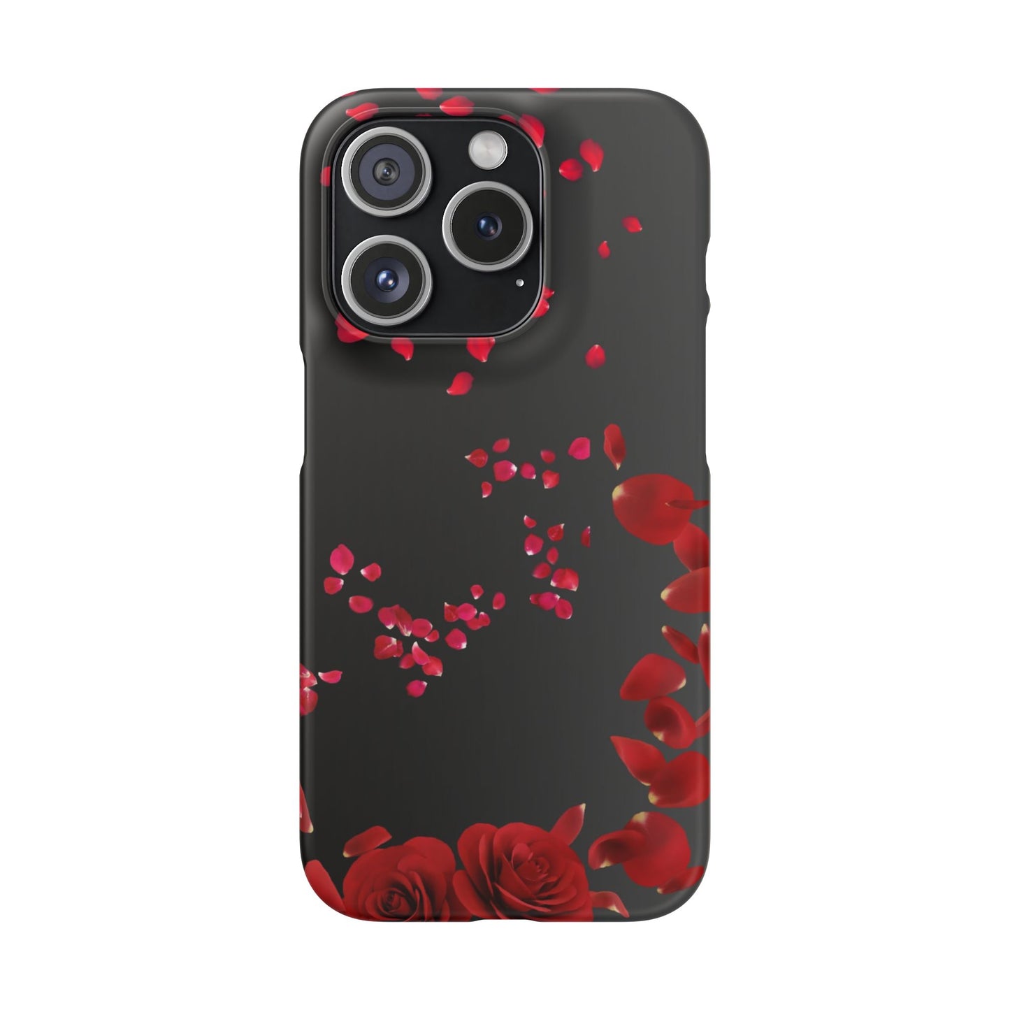 Romantic Floral Phone Case, Snap Case for Lovers, Cute Phone Cover, Gift for Her, Valentine's Day Accessory, Floral Design Snap Cases