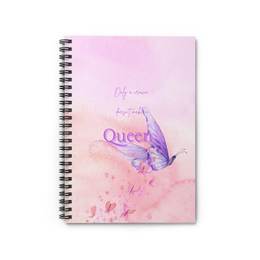 Butterfly Notebook – Spiral Journal for Dreamers & Note Taking