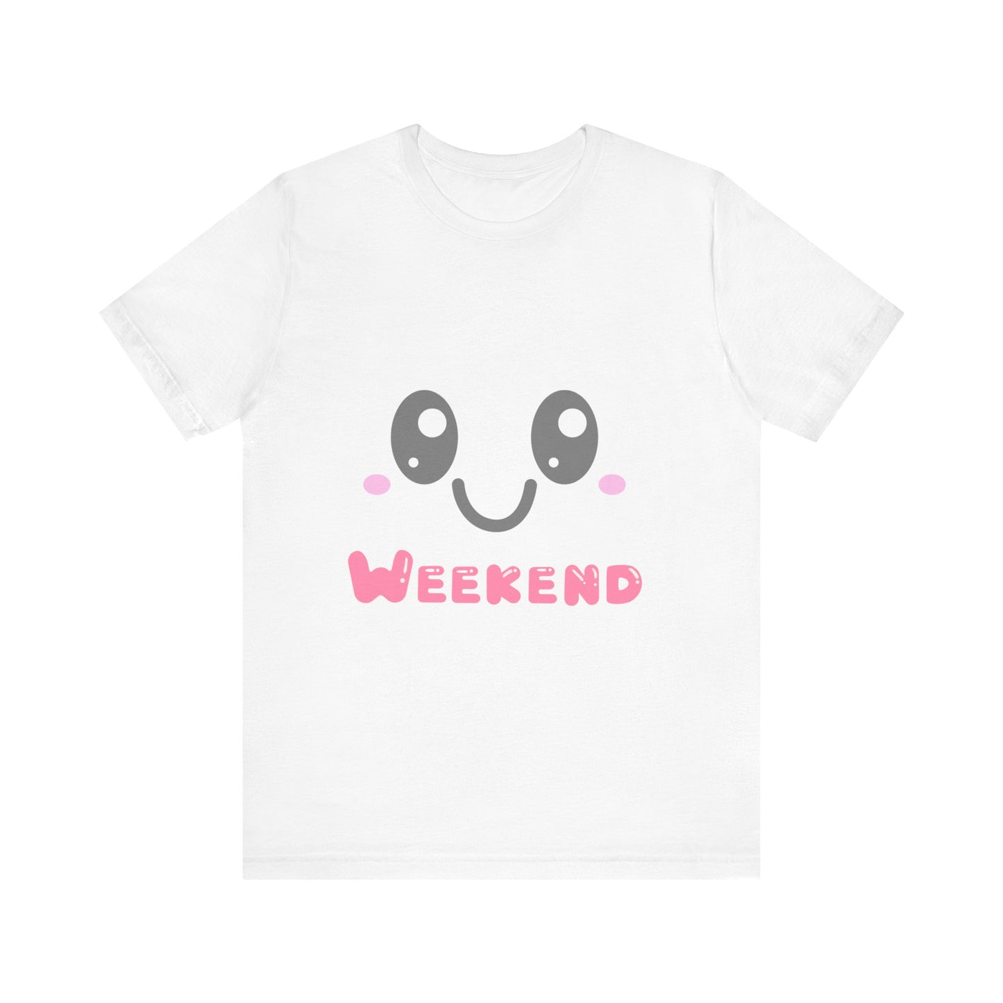 Weekend Kawaii Face T-Shirt