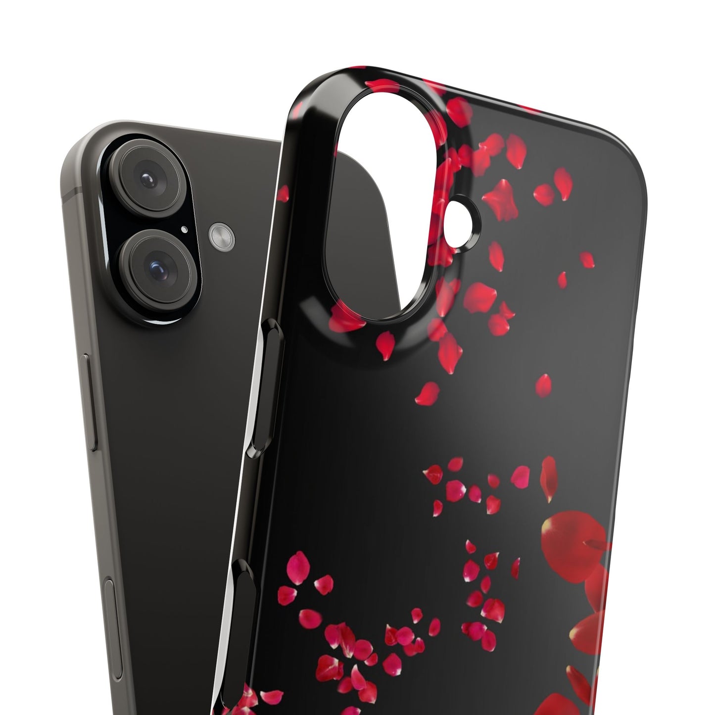 Romantic Floral Phone Case, Snap Case for Lovers, Cute Phone Cover, Gift for Her, Valentine's Day Accessory, Floral Design Snap Cases