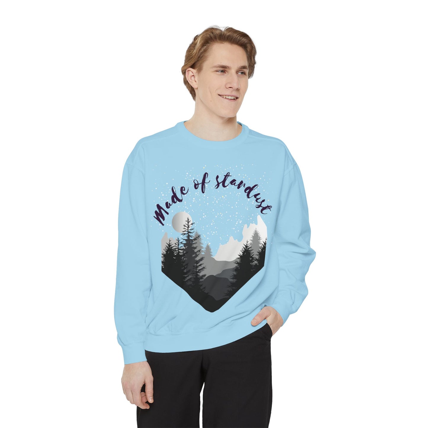 Stardust Sweatshirt, Unisex Sweatshirt, Nature Lover Gift, Comfy Casual Wear