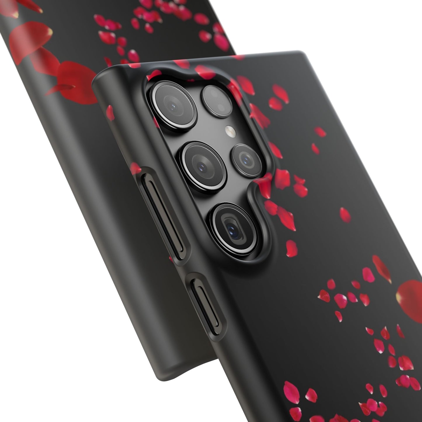 Romantic Floral Phone Case, Snap Case for Lovers, Cute Phone Cover, Gift for Her, Valentine's Day Accessory, Floral Design Snap Cases