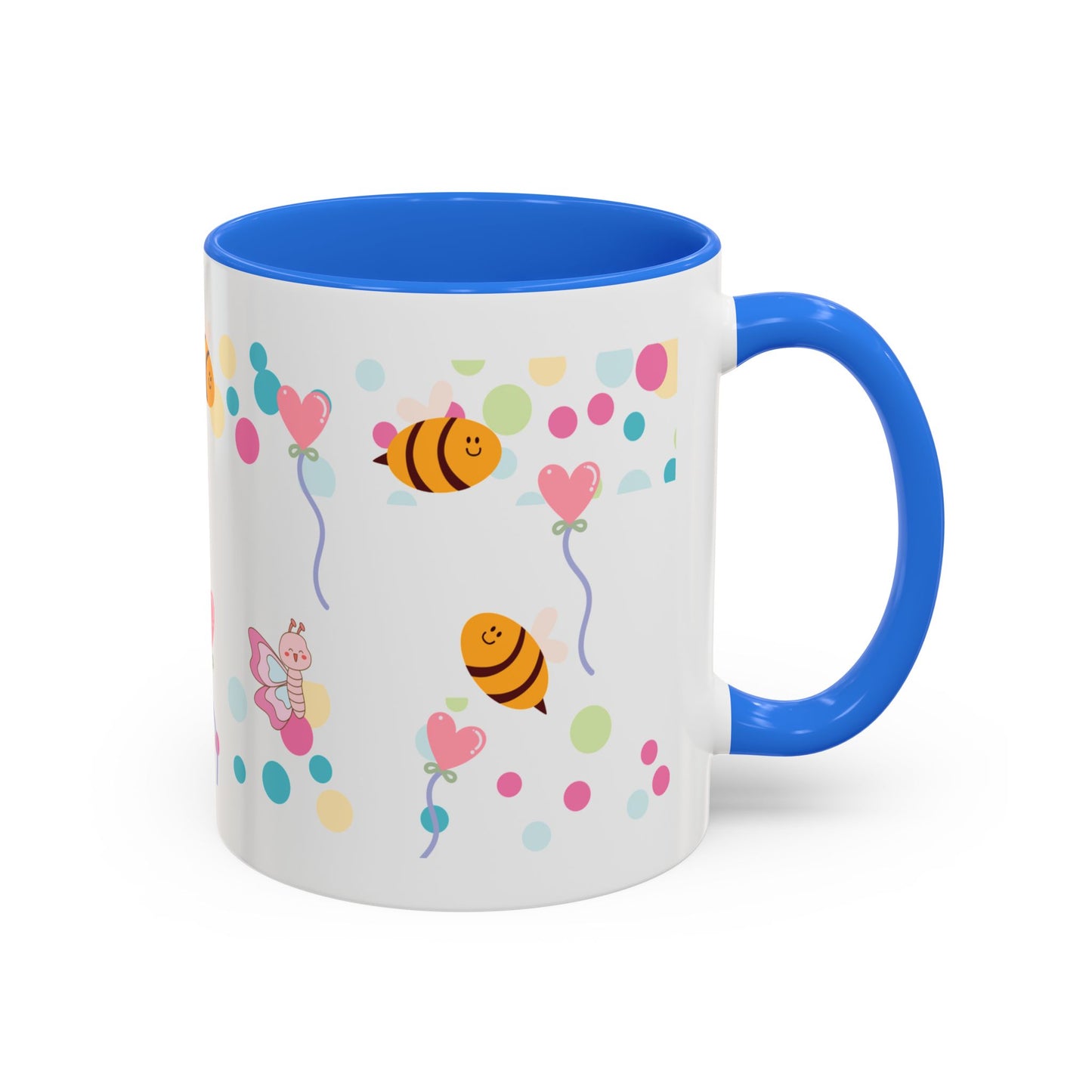 Cute Bee & Fairy Kids’ Mug – Colorful Drinkware