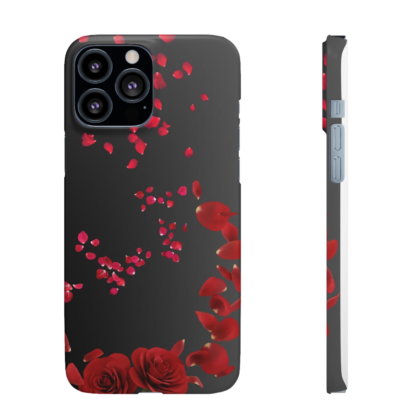 Romantic Floral Phone Case, Snap Case for Lovers, Cute Phone Cover, Gift for Her, Valentine's Day Accessory, Floral Design Snap Cases