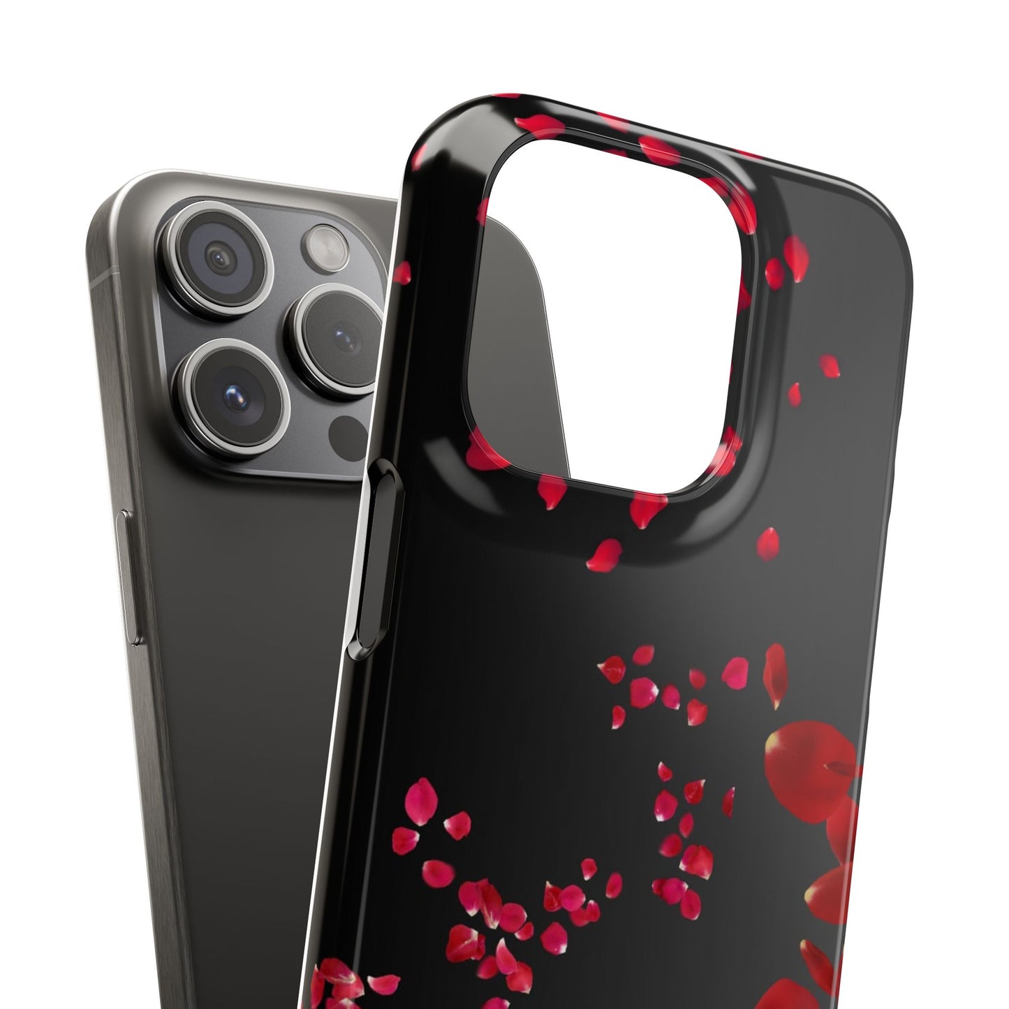 Romantic Floral Phone Case, Snap Case for Lovers, Cute Phone Cover, Gift for Her, Valentine's Day Accessory, Floral Design Snap Cases