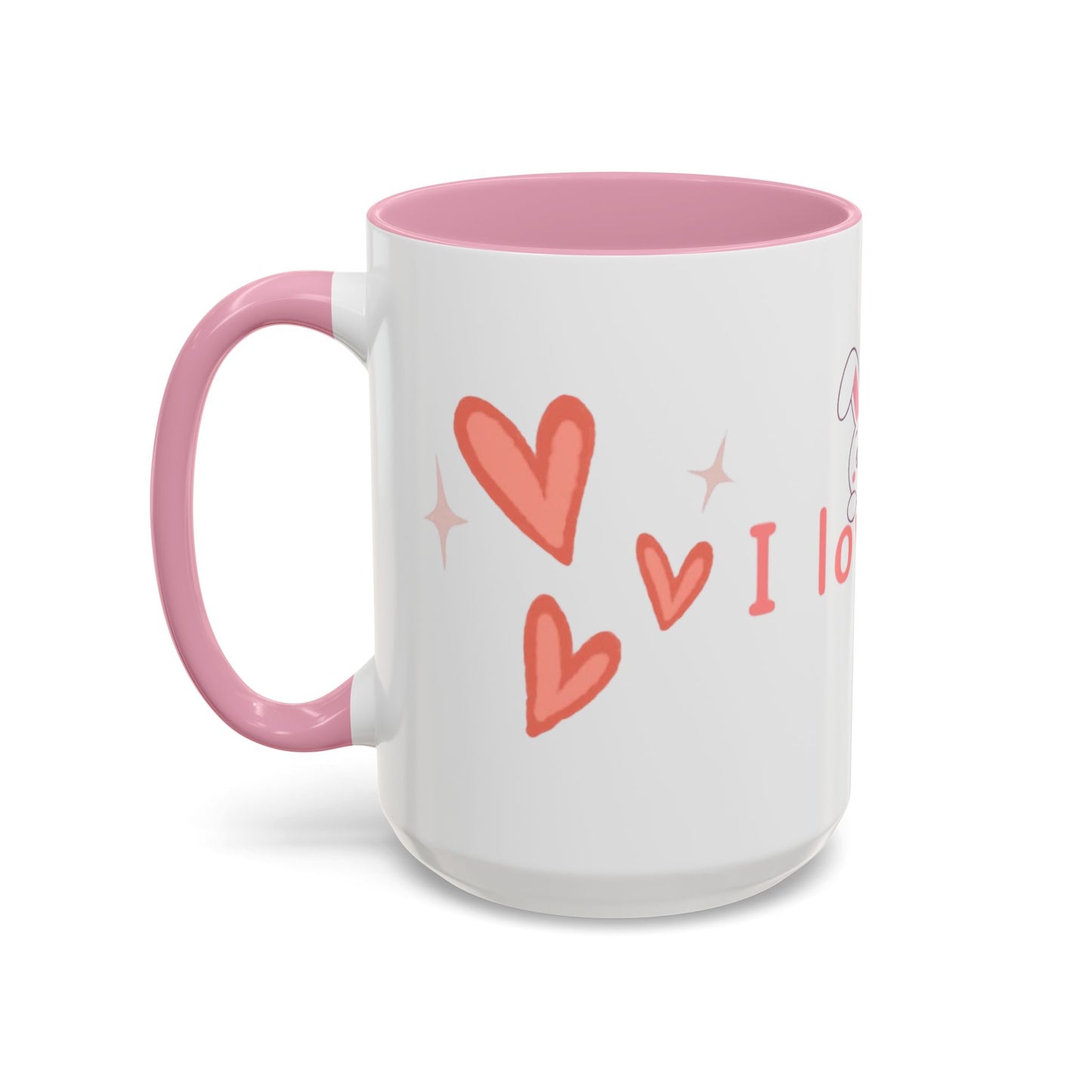 Colorful Bunny Coffee Mug – Sweet Gift for Love & Friendship