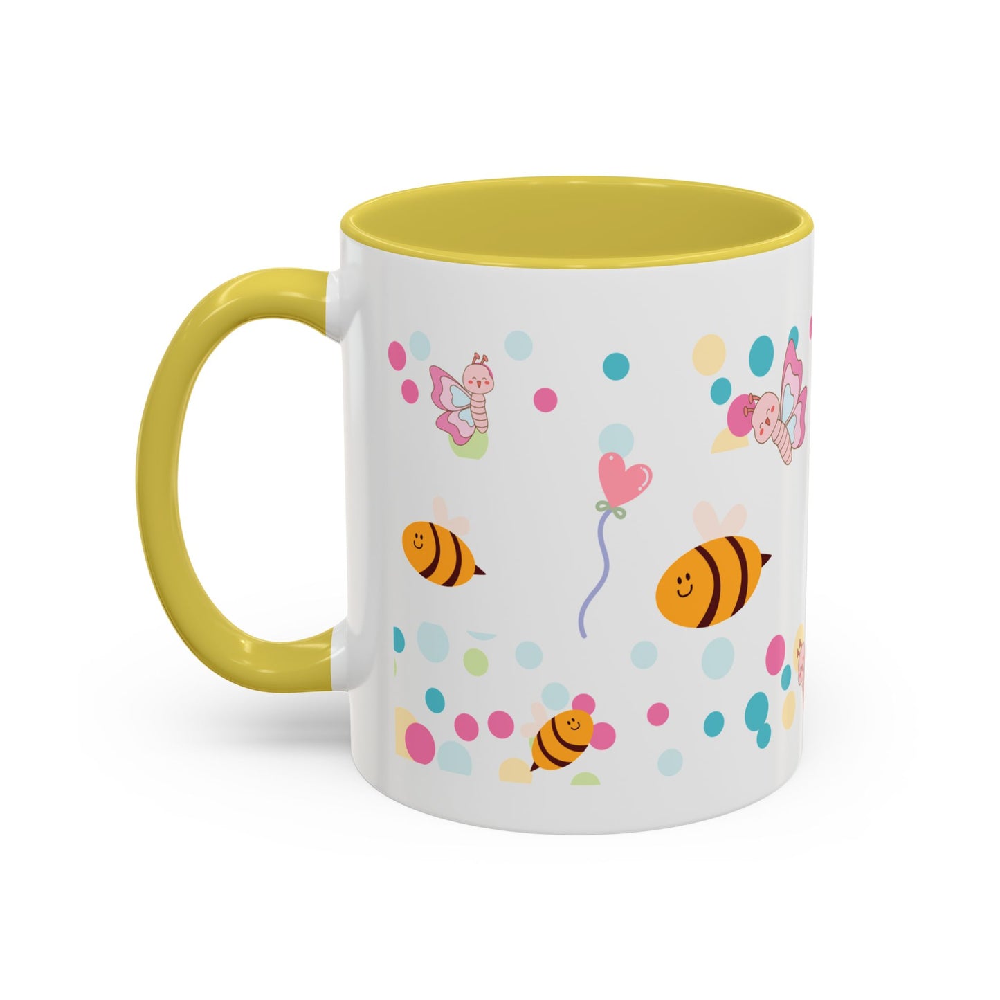 Cute Bee & Fairy Kids’ Mug – Colorful Drinkware