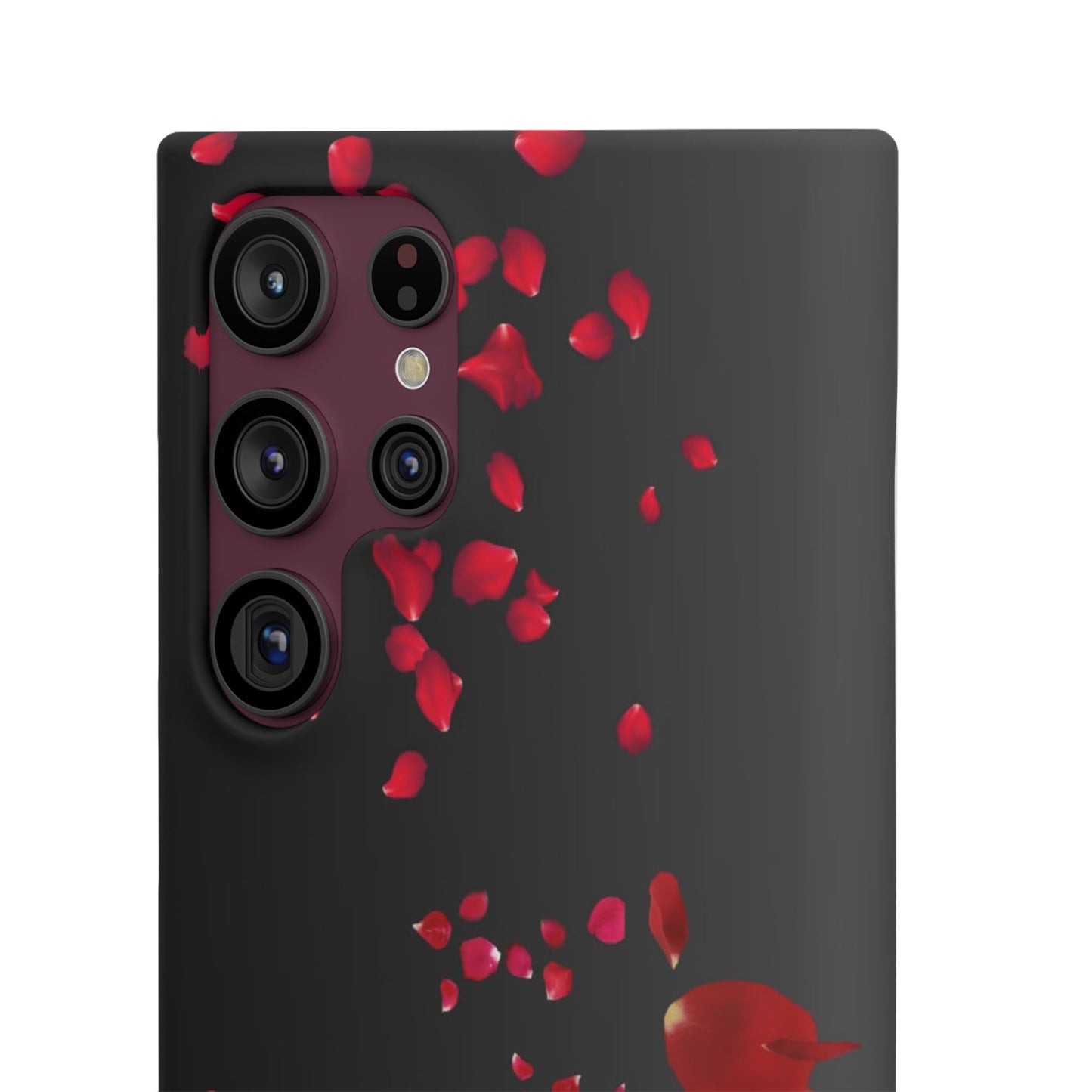 Romantic Floral Phone Case, Snap Case for Lovers, Cute Phone Cover, Gift for Her, Valentine's Day Accessory, Floral Design Snap Cases