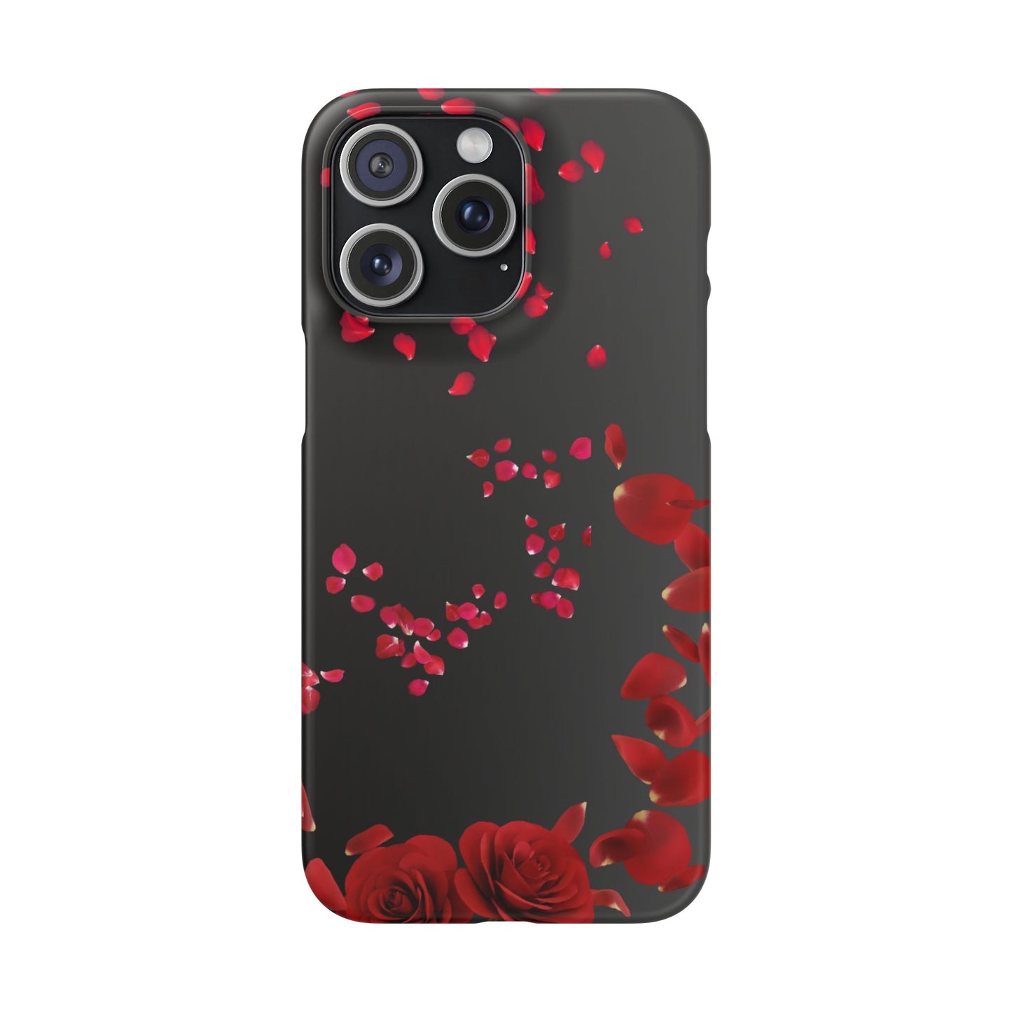 Romantic Floral Phone Case, Snap Case for Lovers, Cute Phone Cover, Gift for Her, Valentine's Day Accessory, Floral Design Snap Cases