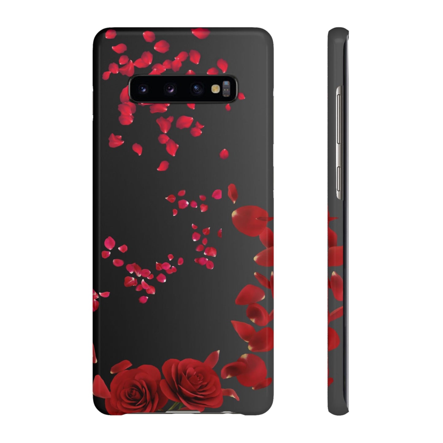 Romantic Floral Phone Case, Snap Case for Lovers, Cute Phone Cover, Gift for Her, Valentine's Day Accessory, Floral Design Snap Cases