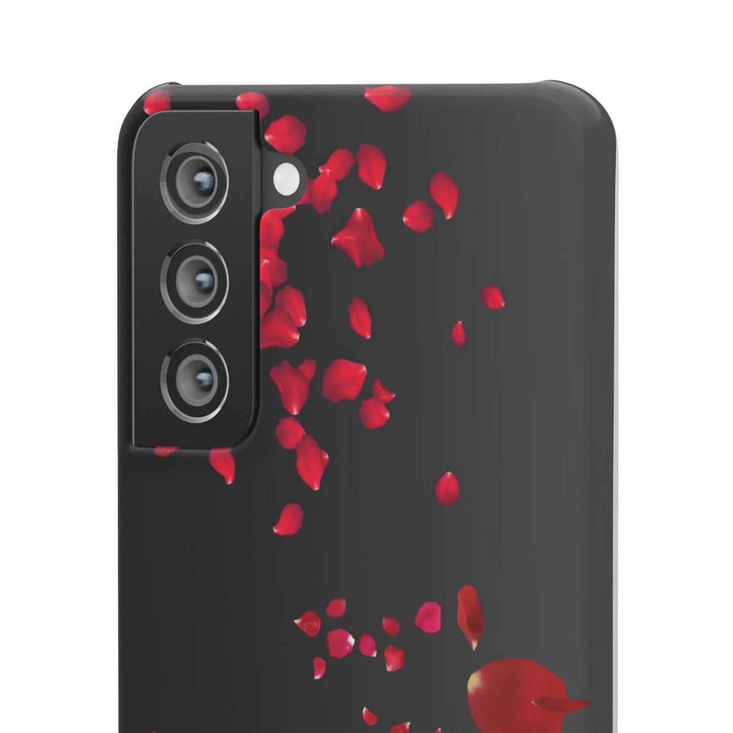 Romantic Floral Phone Case, Snap Case for Lovers, Cute Phone Cover, Gift for Her, Valentine's Day Accessory, Floral Design Snap Cases