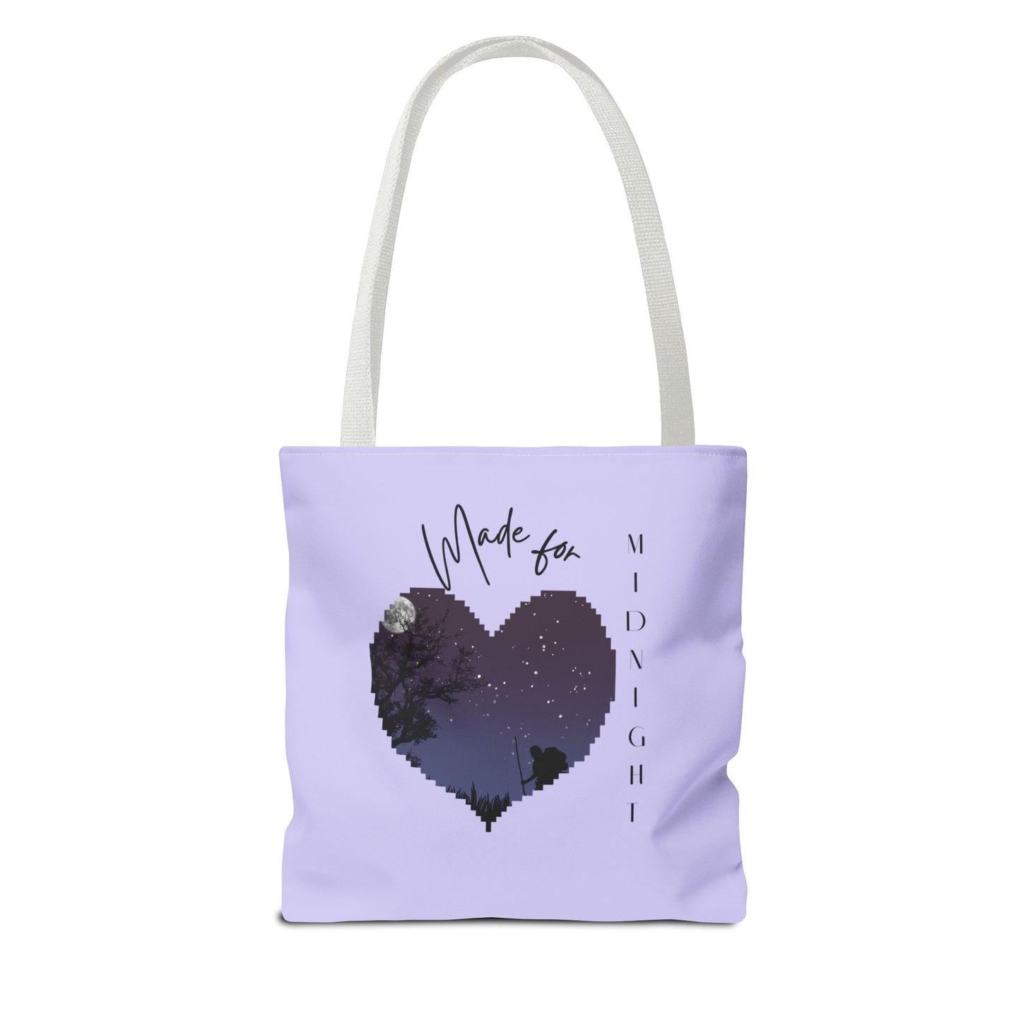Midnight Heart Tote | Modern, Eco-Friendly Carryall