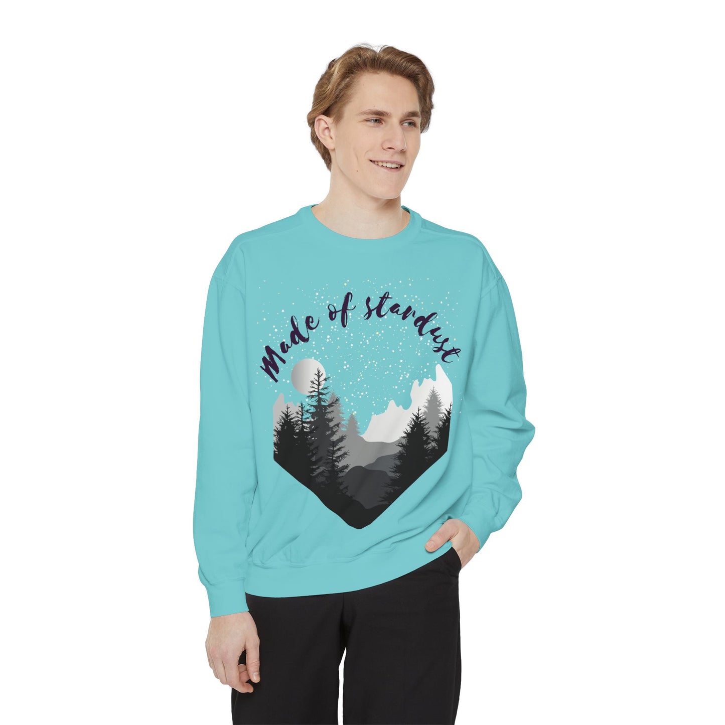 Stardust Sweatshirt, Unisex Sweatshirt, Nature Lover Gift, Comfy Casual Wear