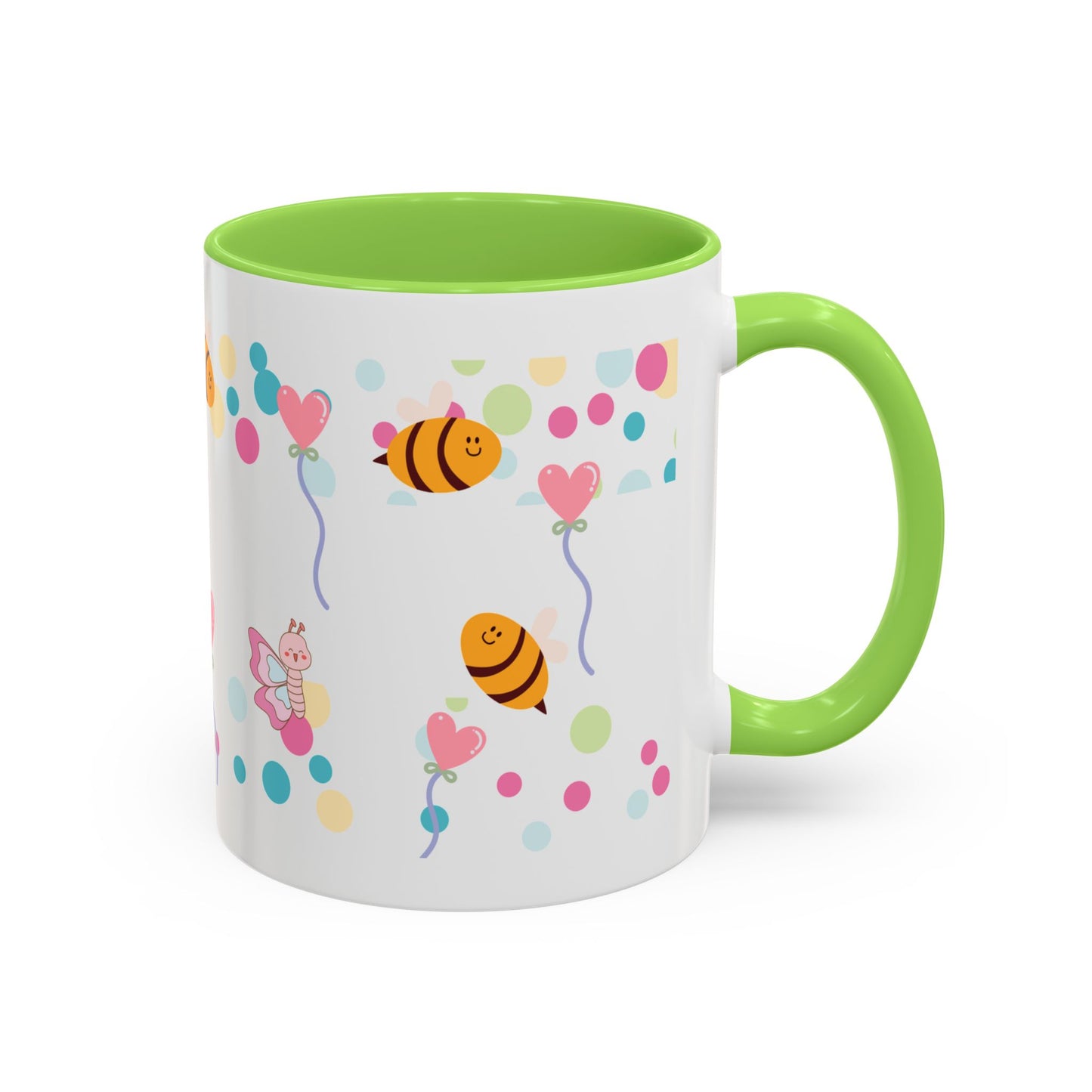 Cute Bee & Fairy Kids’ Mug – Colorful Drinkware