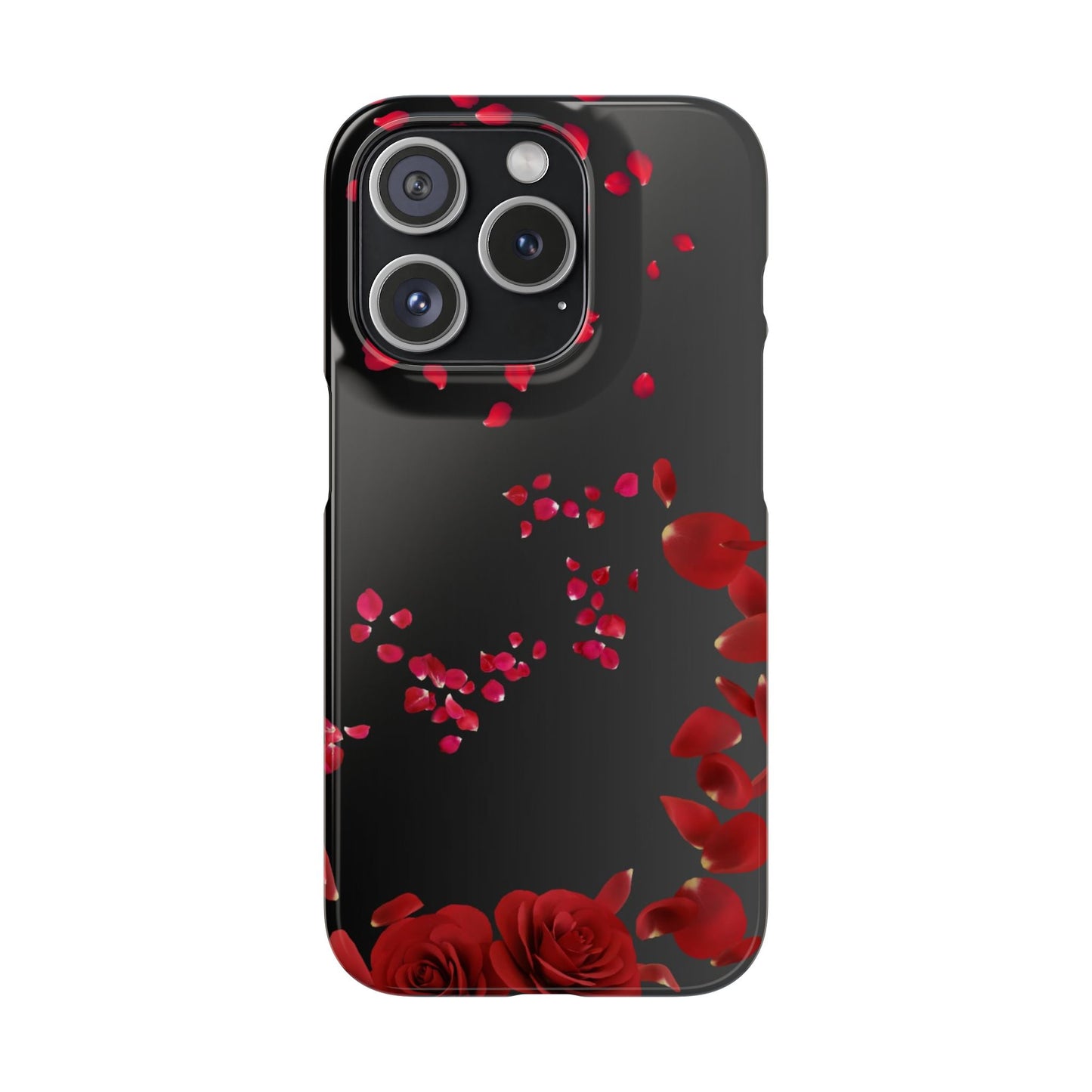 Romantic Floral Phone Case, Snap Case for Lovers, Cute Phone Cover, Gift for Her, Valentine's Day Accessory, Floral Design Snap Cases