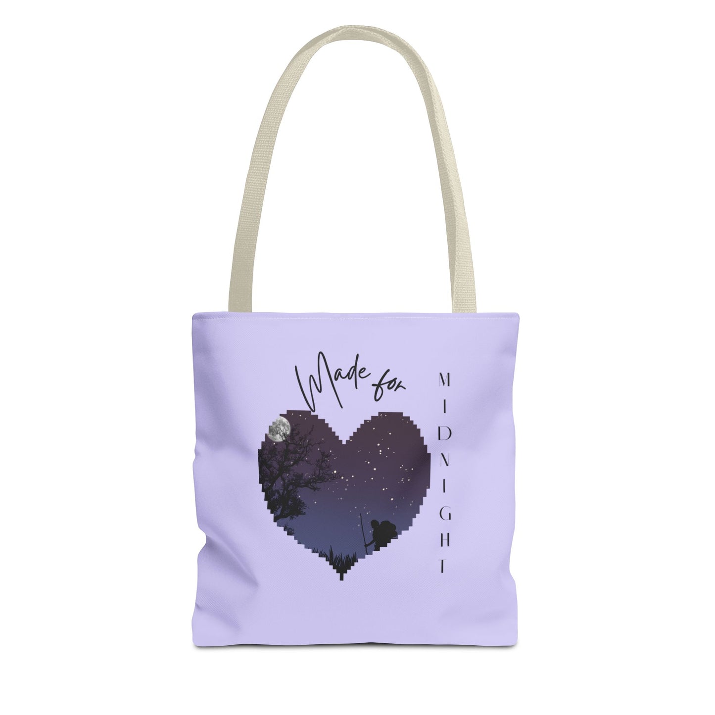 Midnight Heart Tote | Modern, Eco-Friendly Carryall