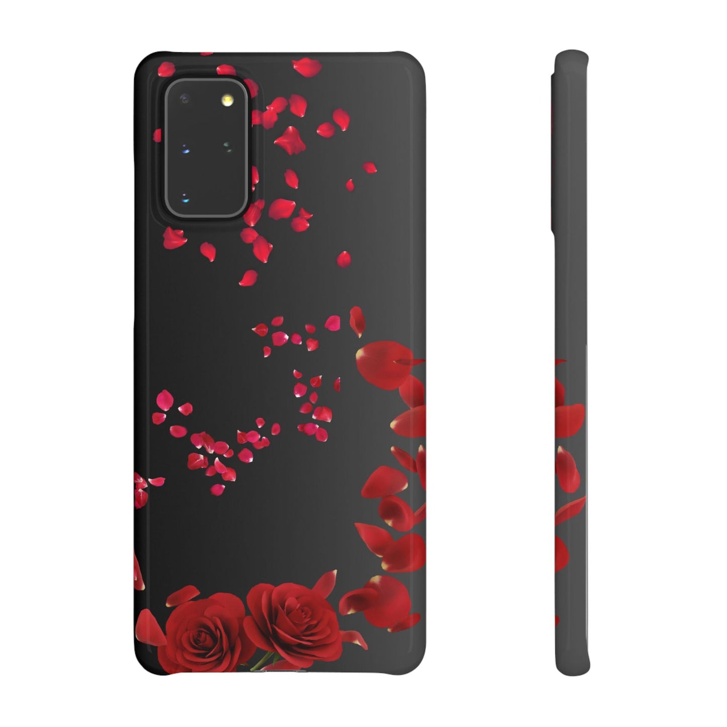 Romantic Floral Phone Case, Snap Case for Lovers, Cute Phone Cover, Gift for Her, Valentine's Day Accessory, Floral Design Snap Cases