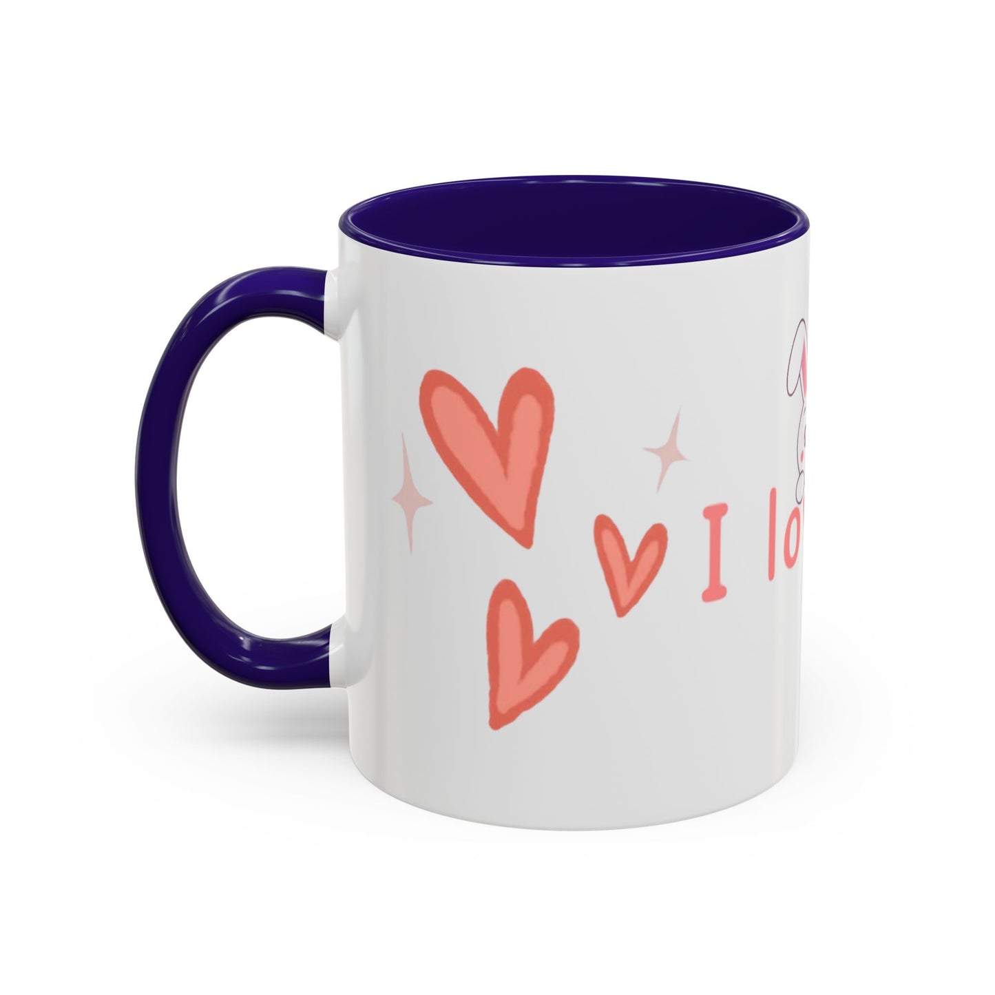 Colorful Bunny Coffee Mug – Sweet Gift for Love & Friendship