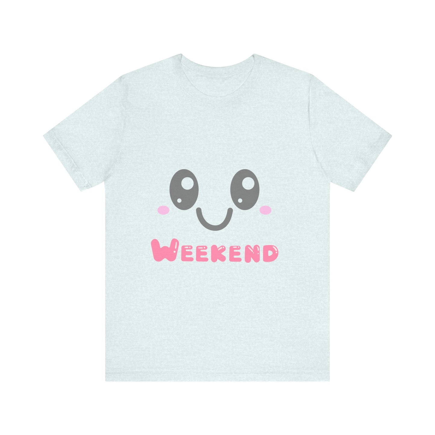 Weekend Kawaii Face T-Shirt