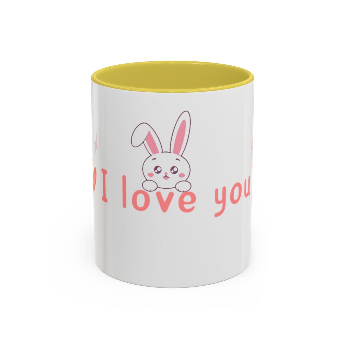 Colorful Bunny Coffee Mug – Sweet Gift for Love & Friendship