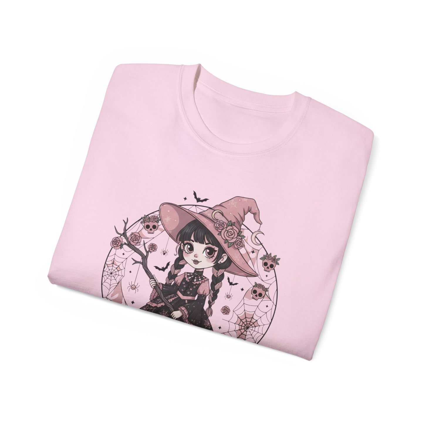 Spooky & Sweet Witch Halloween T-Shirt | Cute Witchy Unisex Graphic Tee