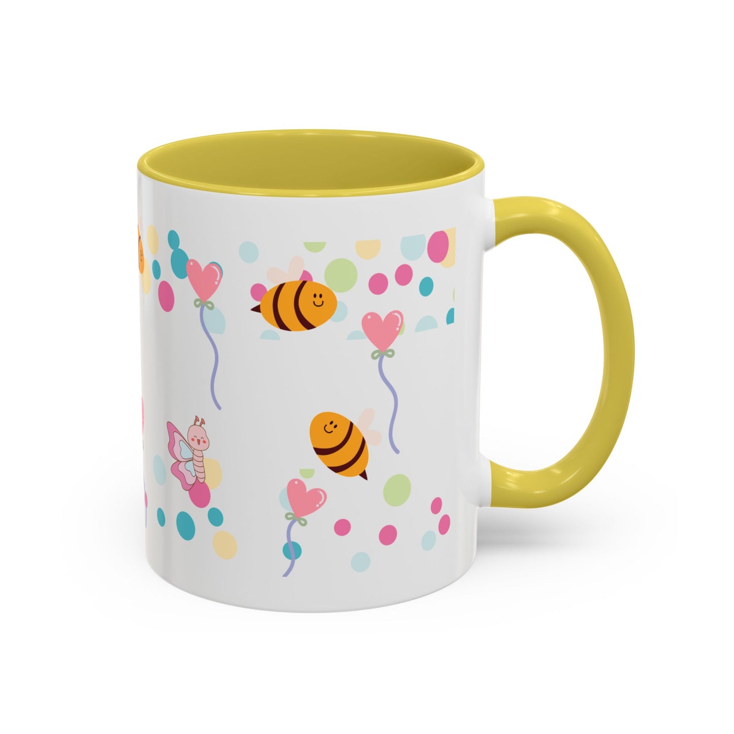 Cute Bee & Fairy Kids’ Mug – Colorful Drinkware