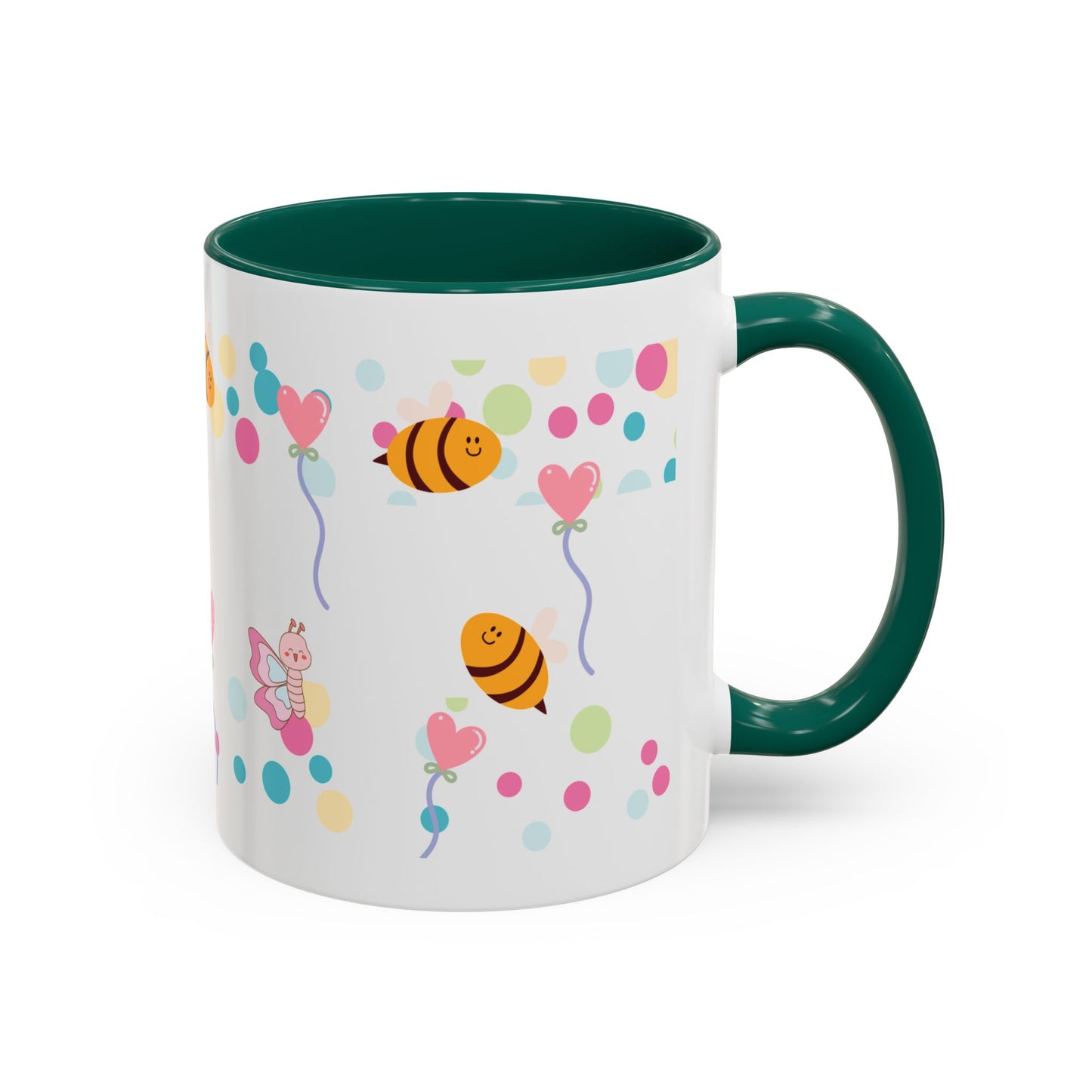 Cute Bee & Fairy Kids’ Mug – Colorful Drinkware