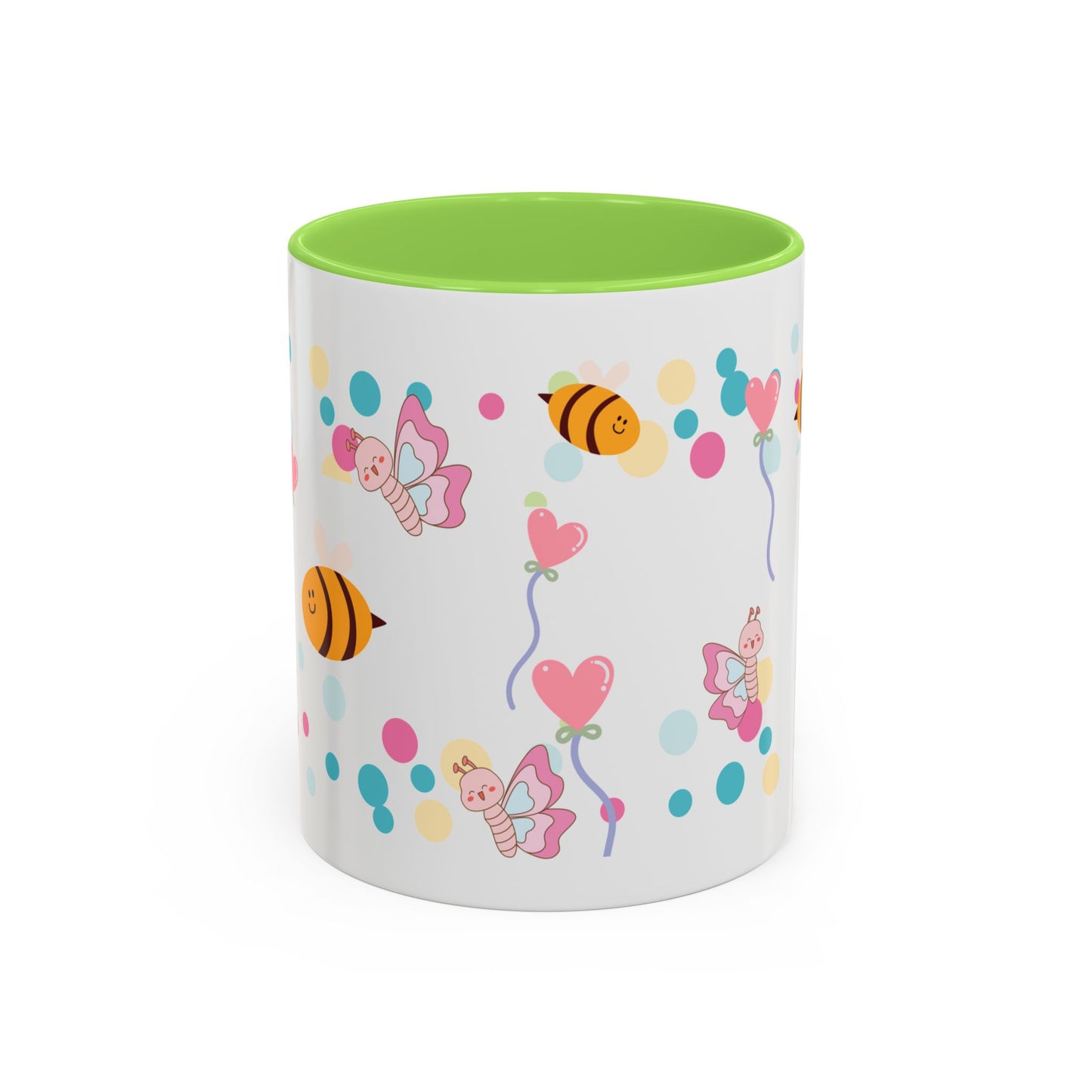 Cute Bee & Fairy Kids’ Mug – Colorful Drinkware