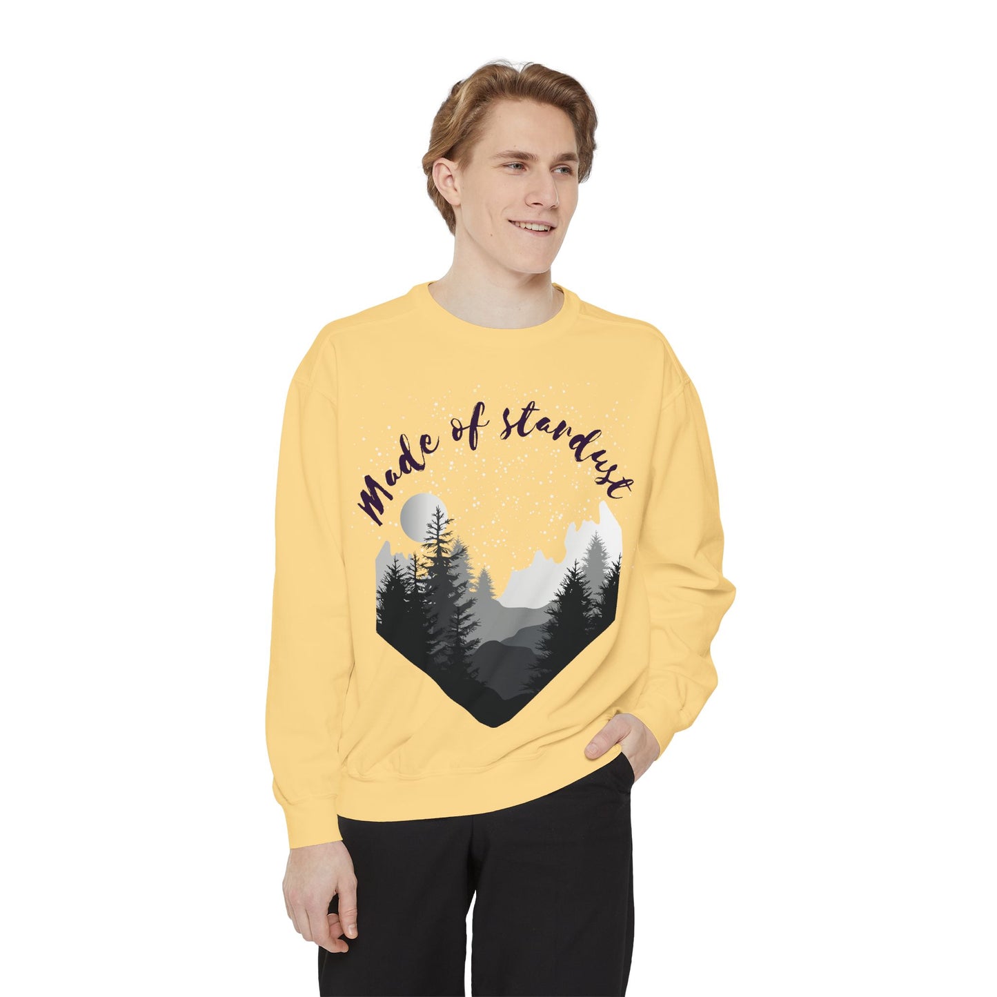 Stardust Sweatshirt, Unisex Sweatshirt, Nature Lover Gift, Comfy Casual Wear