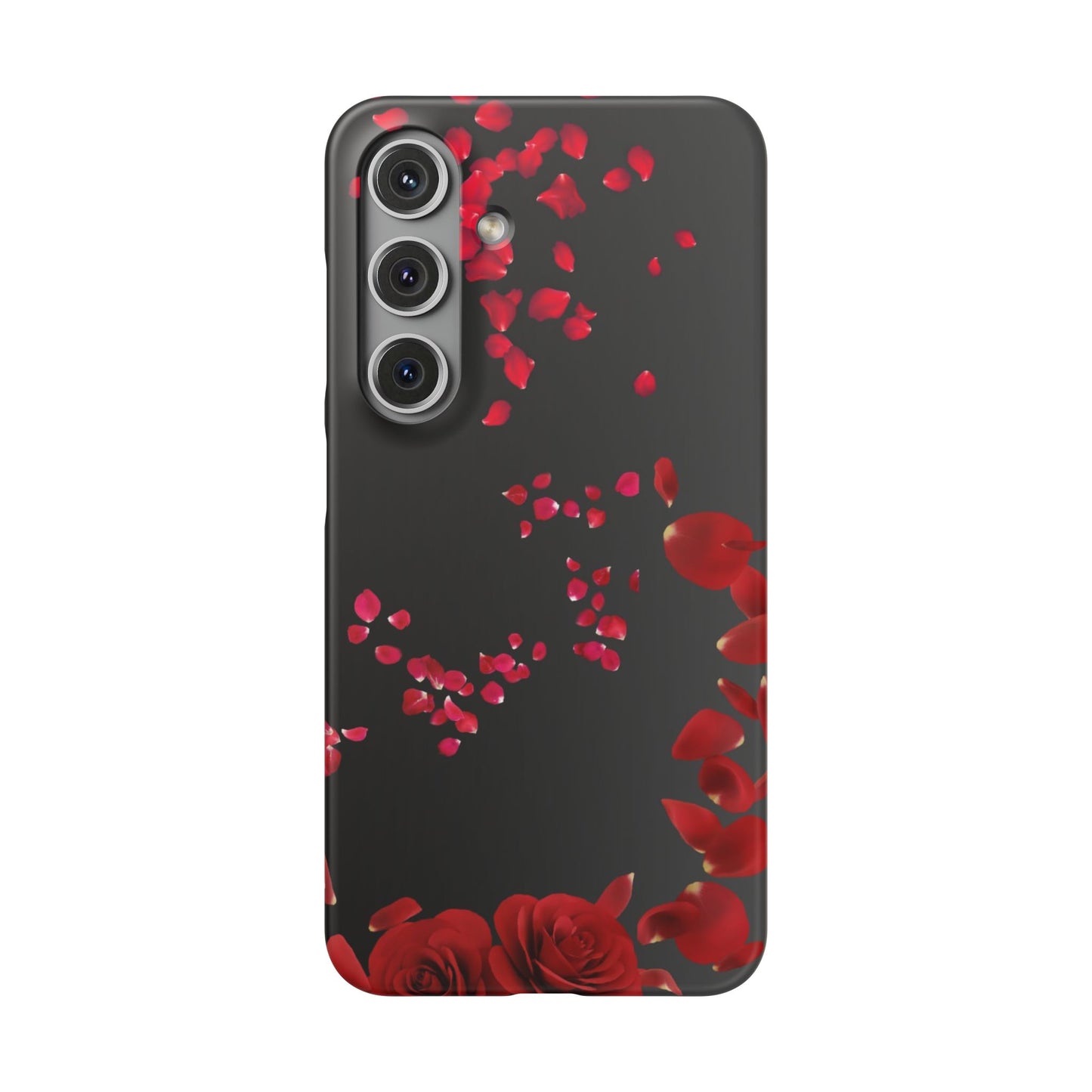 Romantic Floral Phone Case, Snap Case for Lovers, Cute Phone Cover, Gift for Her, Valentine's Day Accessory, Floral Design Snap Cases