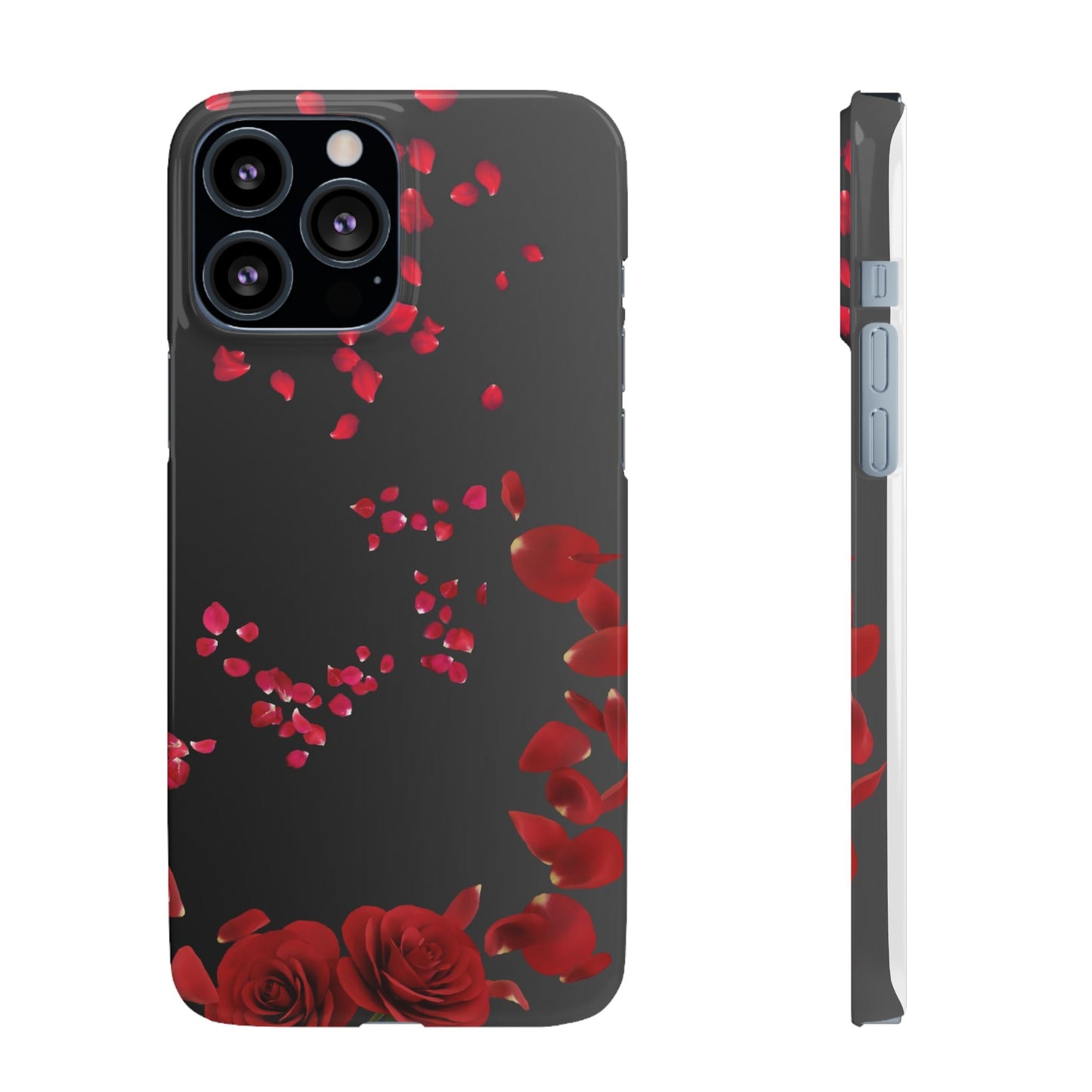 Romantic Floral Phone Case, Snap Case for Lovers, Cute Phone Cover, Gift for Her, Valentine's Day Accessory, Floral Design Snap Cases