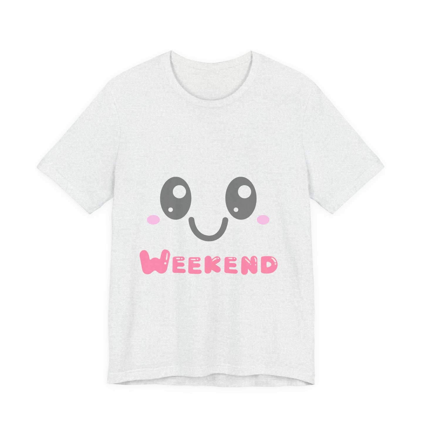 Weekend Kawaii Face T-Shirt