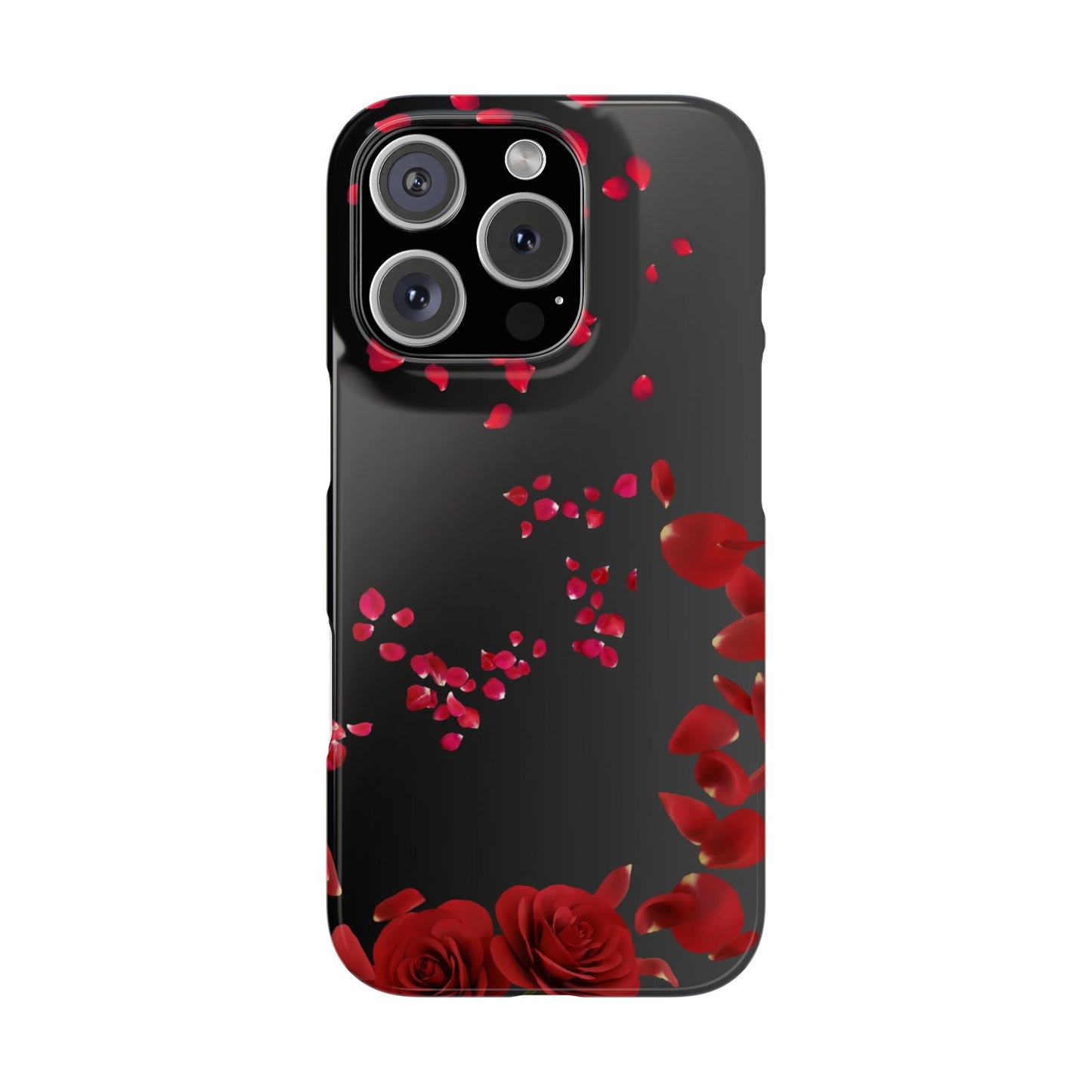 Romantic Floral Phone Case, Snap Case for Lovers, Cute Phone Cover, Gift for Her, Valentine's Day Accessory, Floral Design Snap Cases