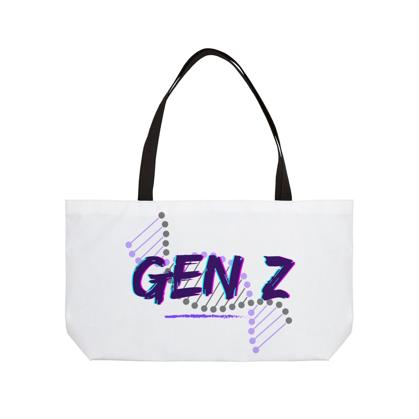 Gen Z Weekender Tote Bag, Trendy Travel Bag, Summer Beach Tote, Gifts for Gen Z