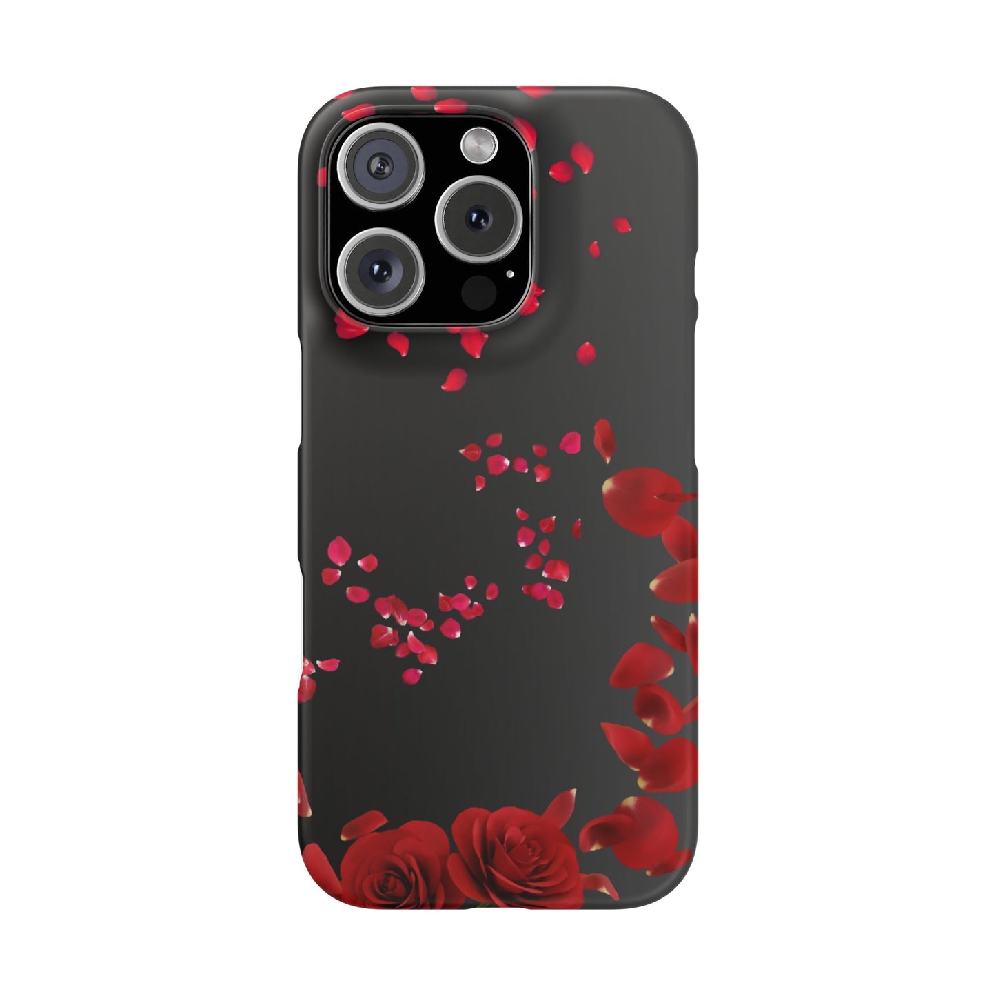Romantic Floral Phone Case, Snap Case for Lovers, Cute Phone Cover, Gift for Her, Valentine's Day Accessory, Floral Design Snap Cases