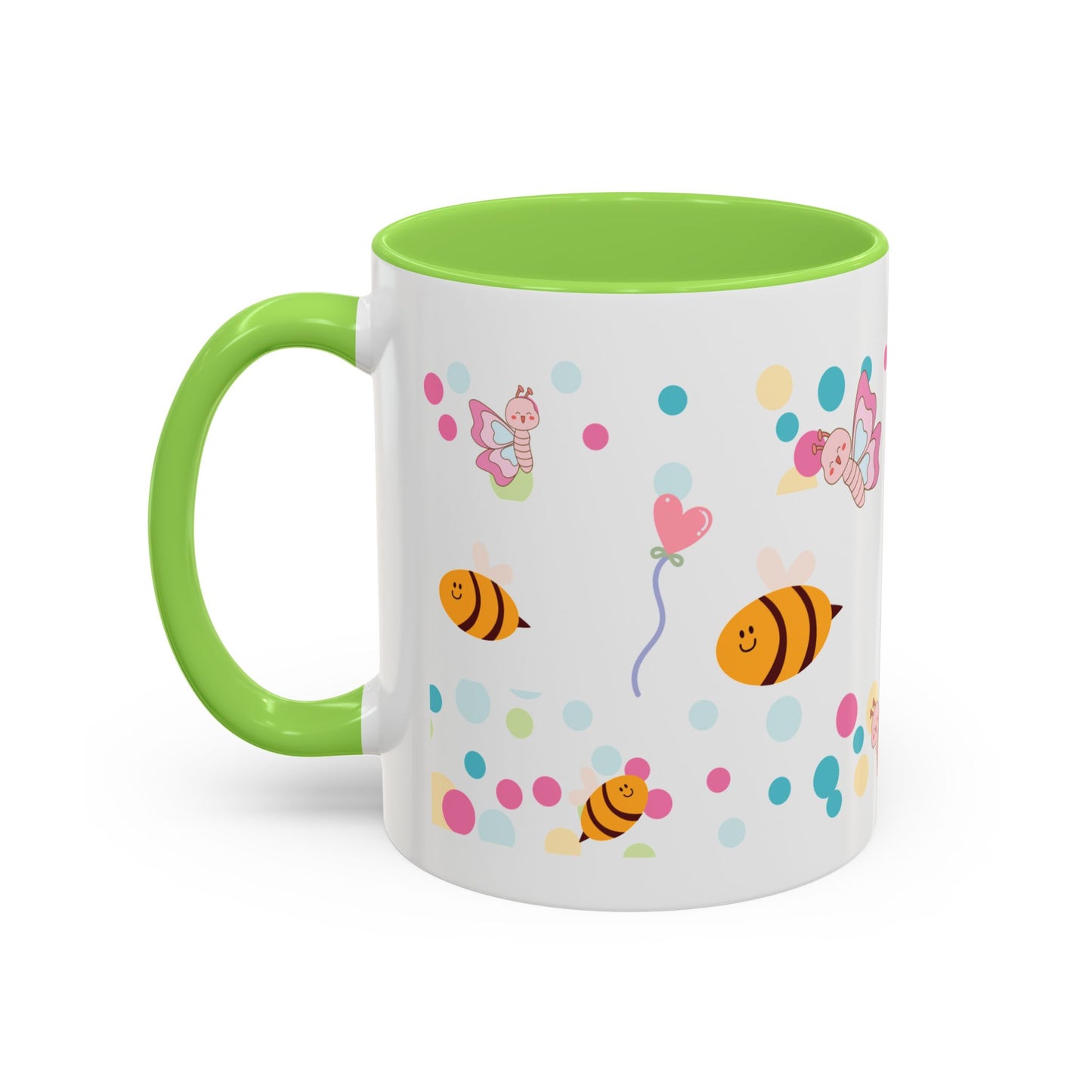Cute Bee & Fairy Kids’ Mug – Colorful Drinkware