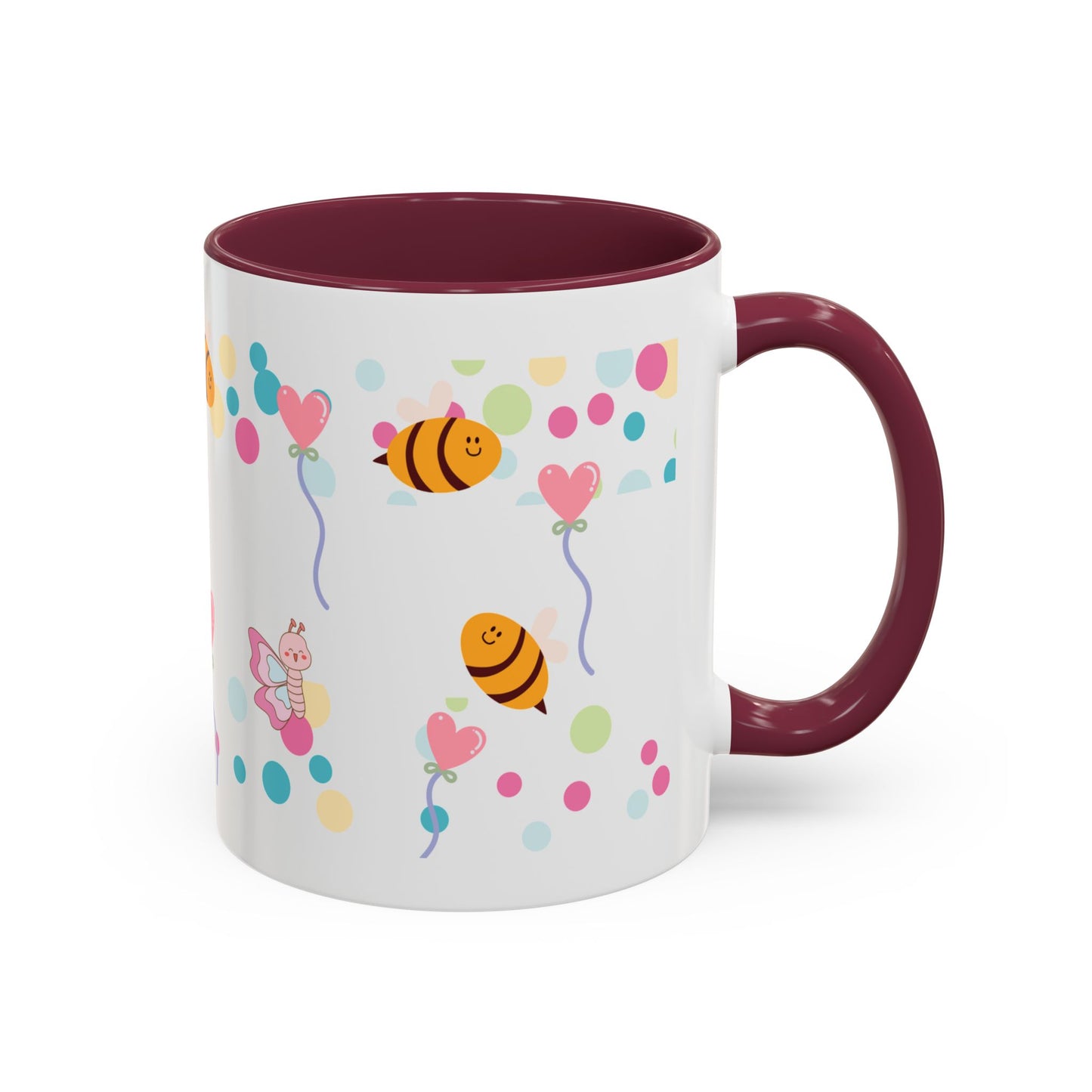 Cute Bee & Fairy Kids’ Mug – Colorful Drinkware
