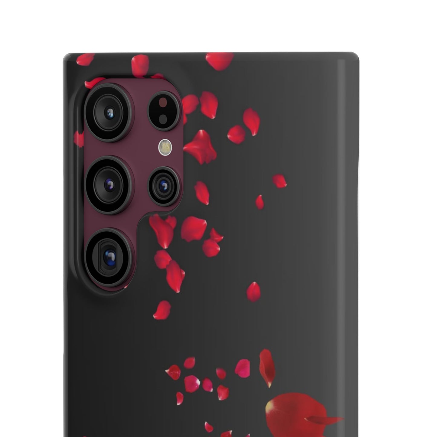 Romantic Floral Phone Case, Snap Case for Lovers, Cute Phone Cover, Gift for Her, Valentine's Day Accessory, Floral Design Snap Cases