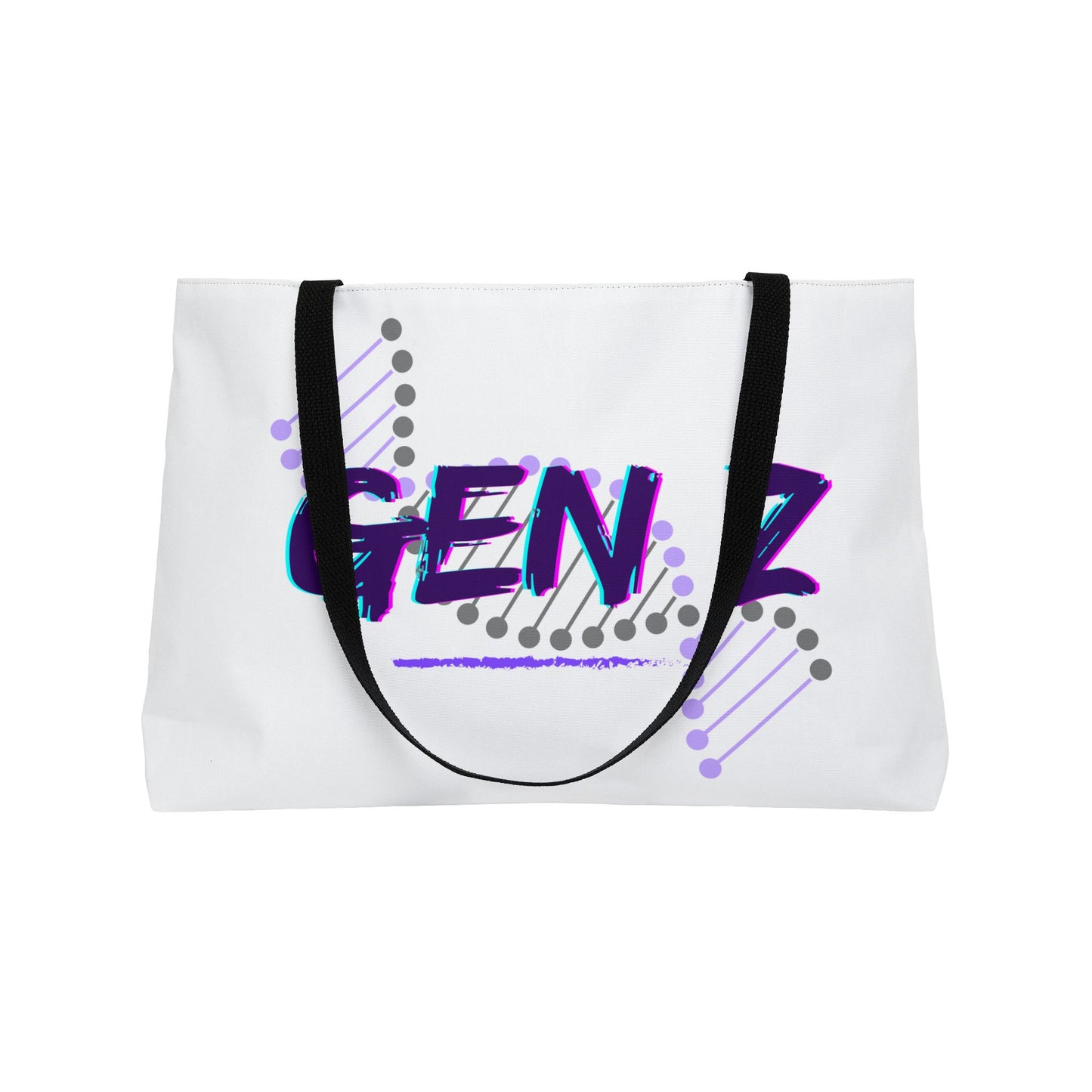 Gen Z Weekender Tote Bag, Trendy Travel Bag, Summer Beach Tote, Gifts for Gen Z