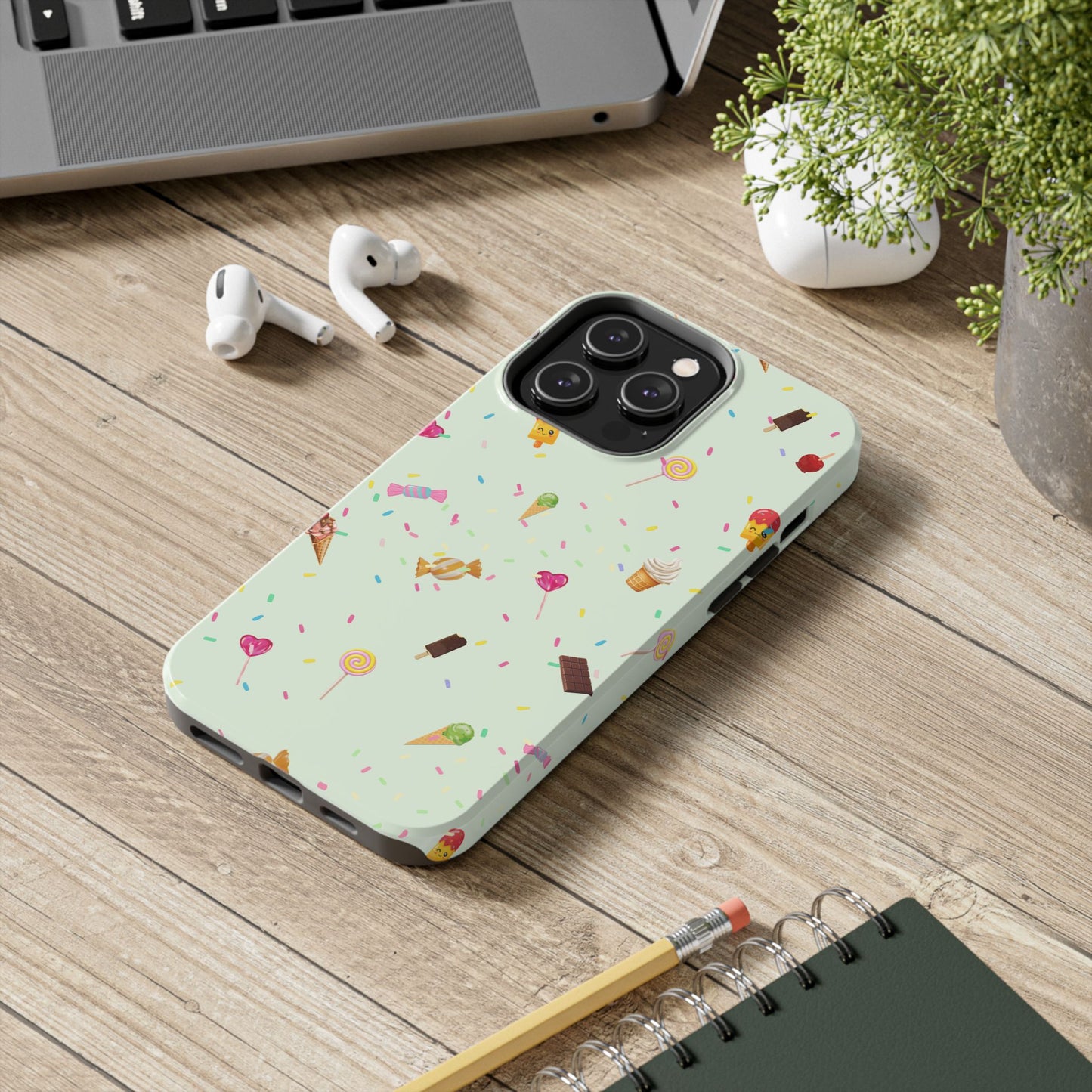 Cute Ice Cream Phone Case – Kawaii iPhone Cover