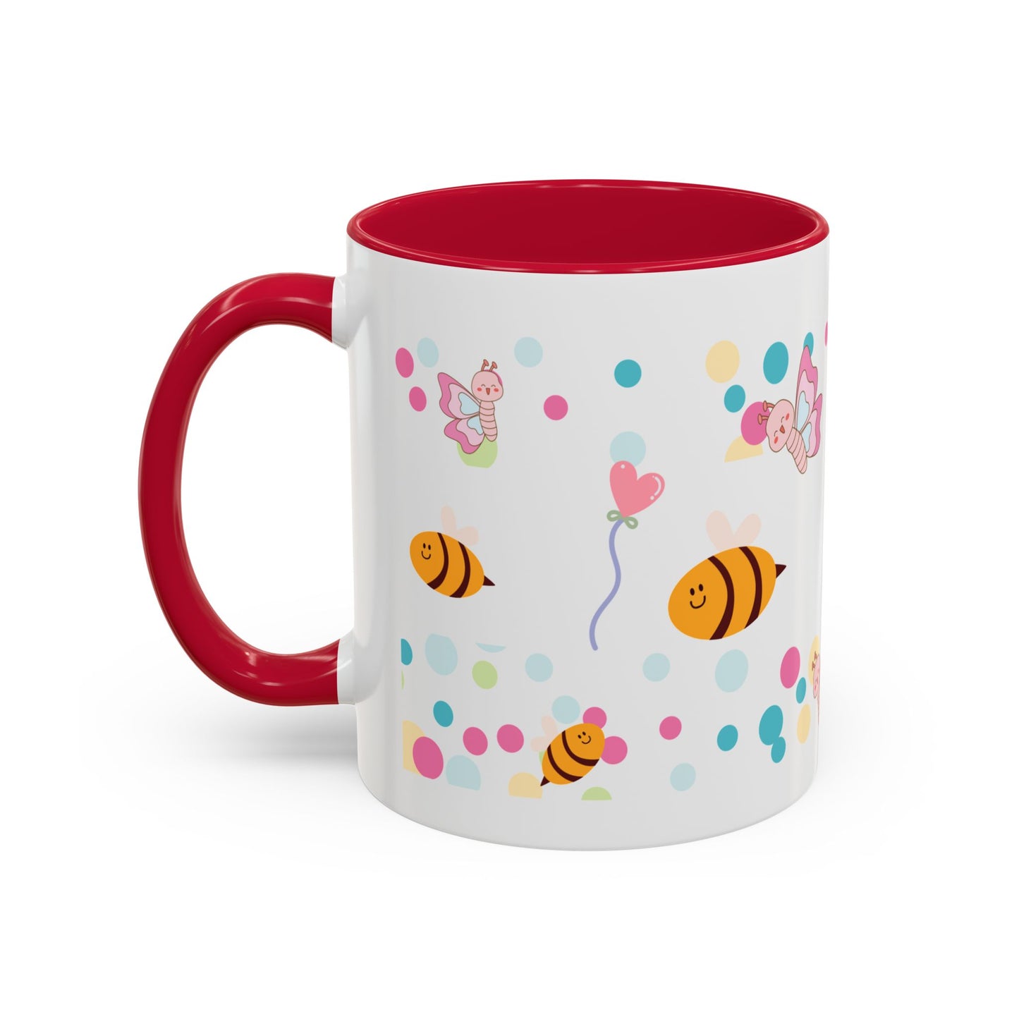 Cute Bee & Fairy Kids’ Mug – Colorful Drinkware