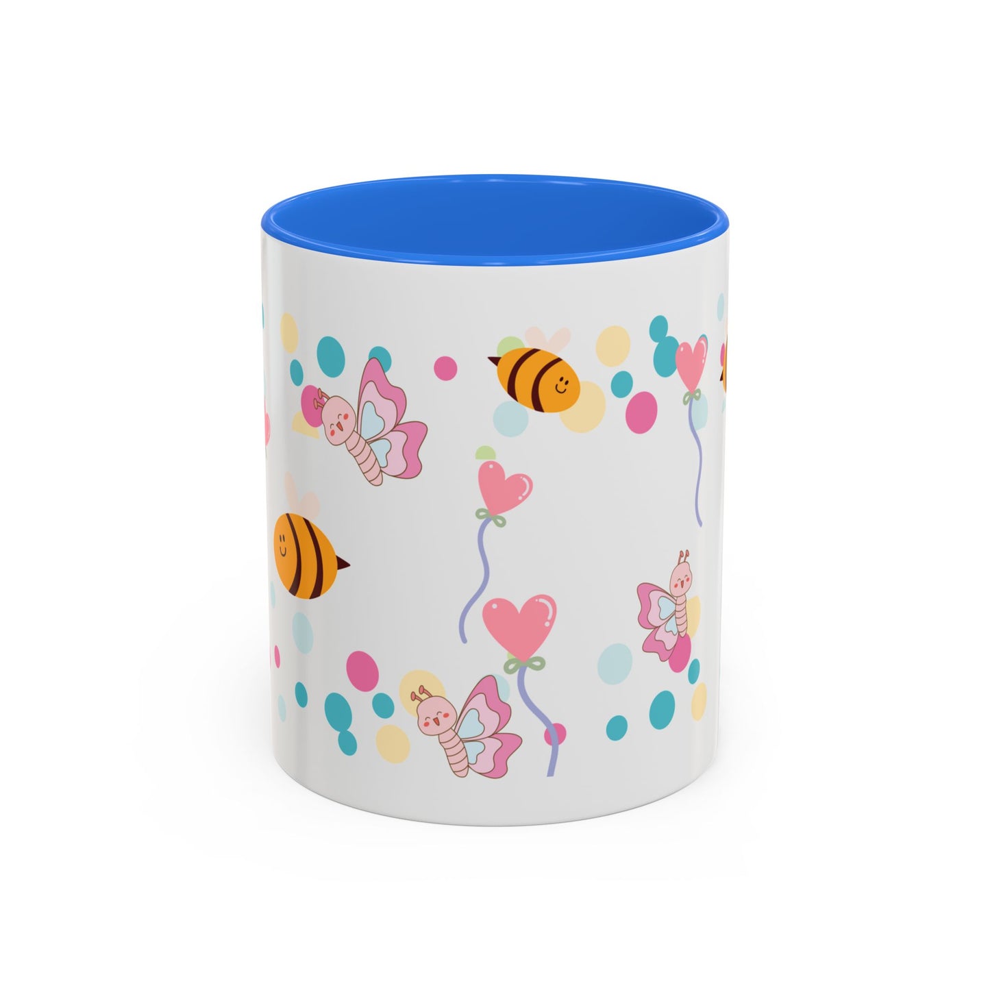 Cute Bee & Fairy Kids’ Mug – Colorful Drinkware