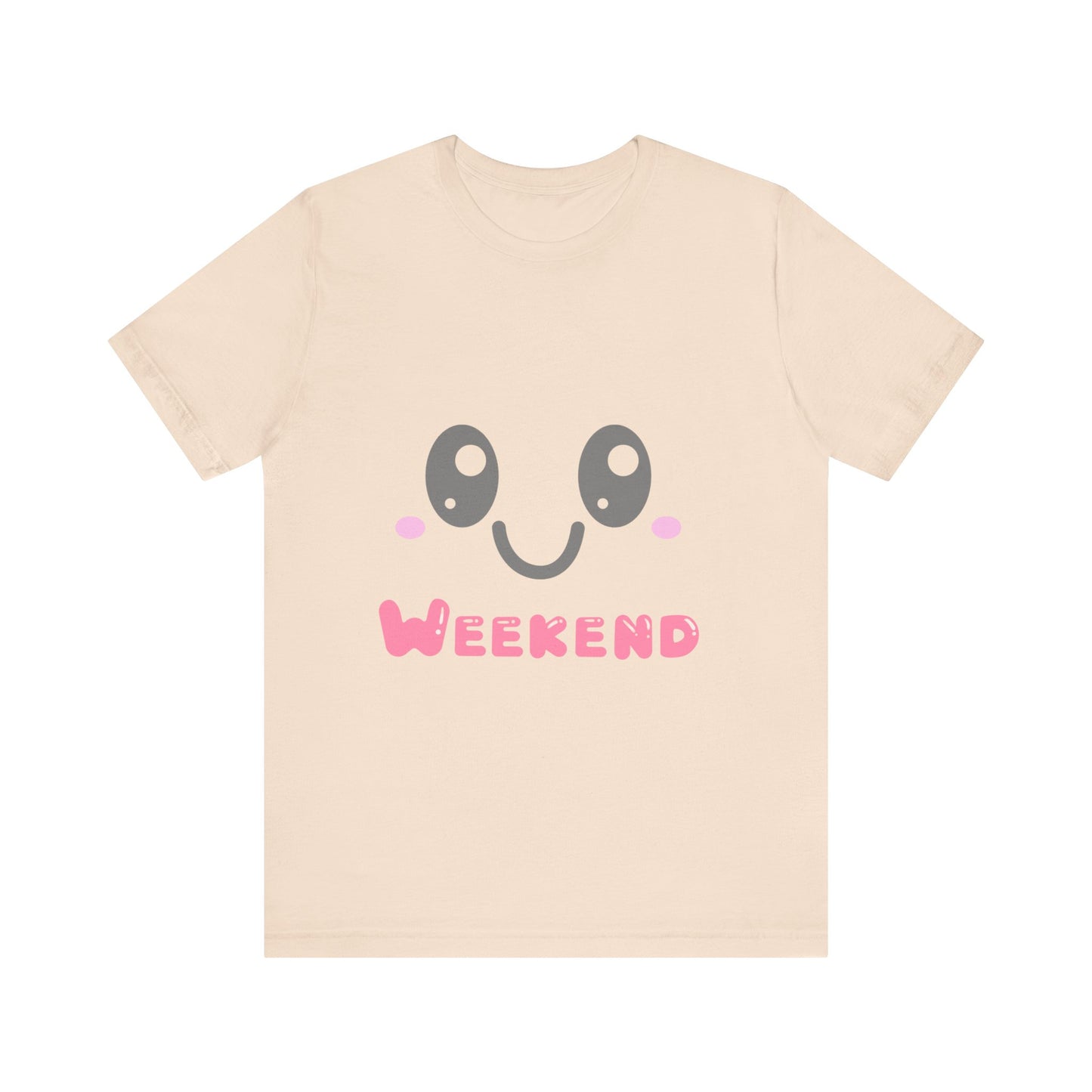Weekend Kawaii Face T-Shirt