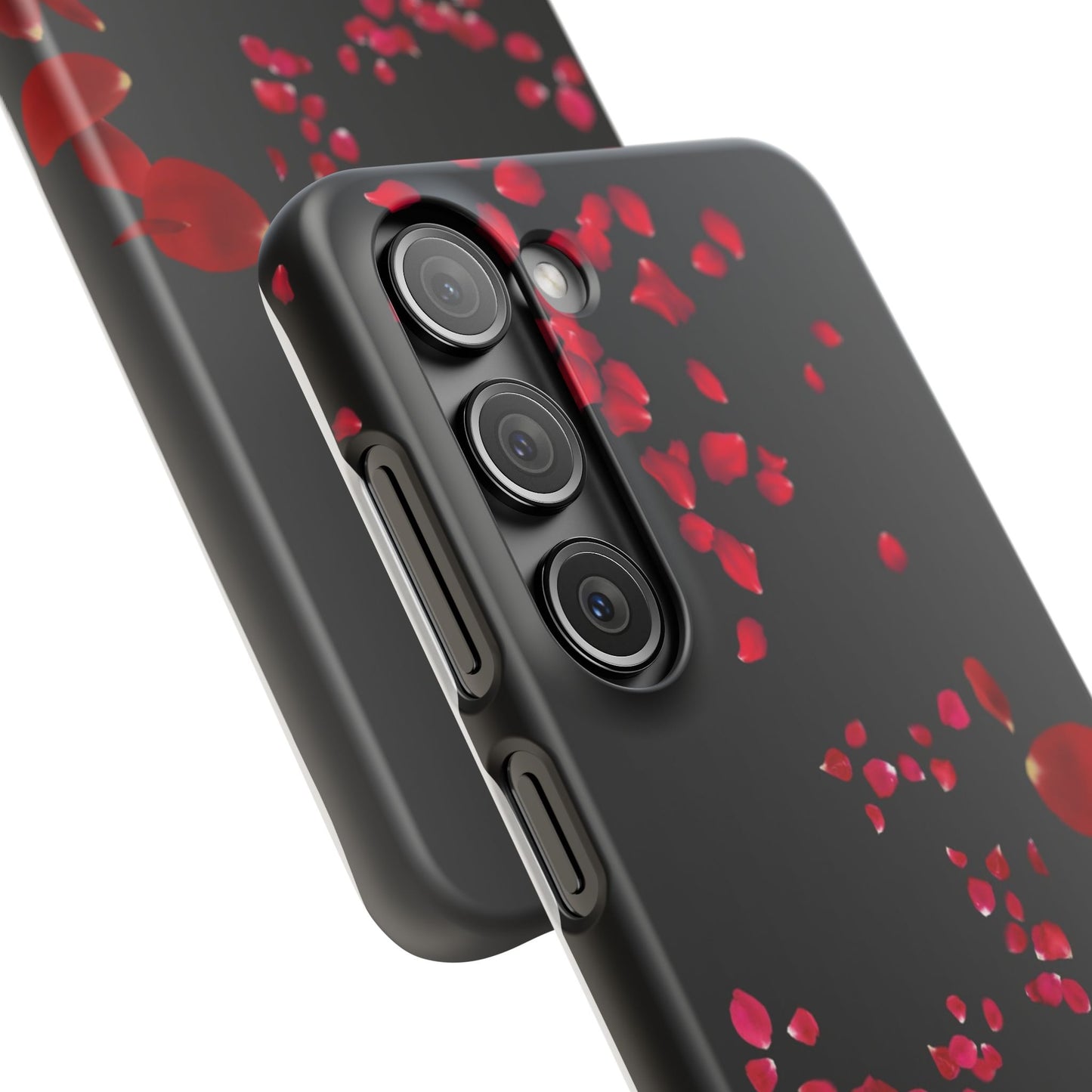 Romantic Floral Phone Case, Snap Case for Lovers, Cute Phone Cover, Gift for Her, Valentine's Day Accessory, Floral Design Snap Cases