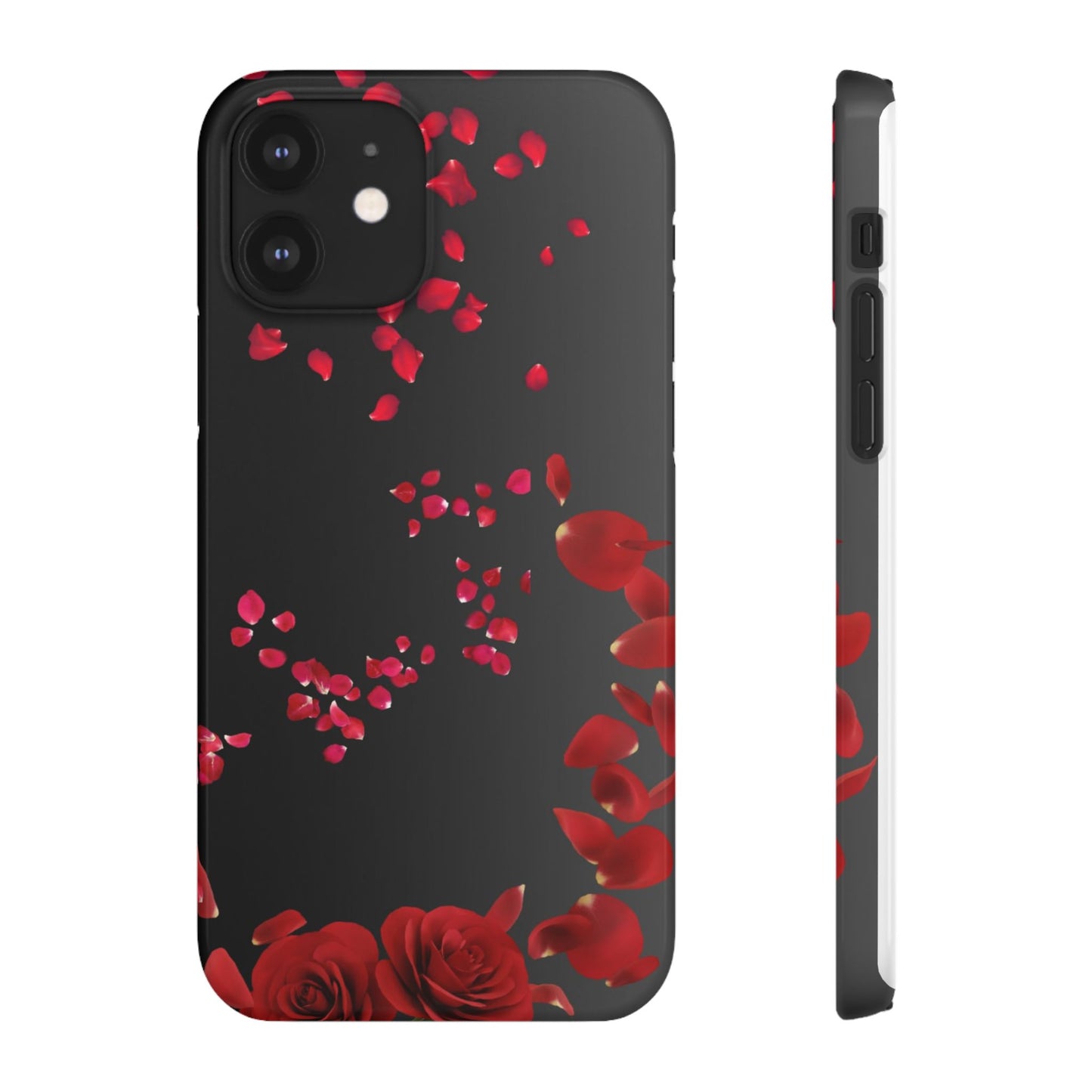 Romantic Floral Phone Case, Snap Case for Lovers, Cute Phone Cover, Gift for Her, Valentine's Day Accessory, Floral Design Snap Cases