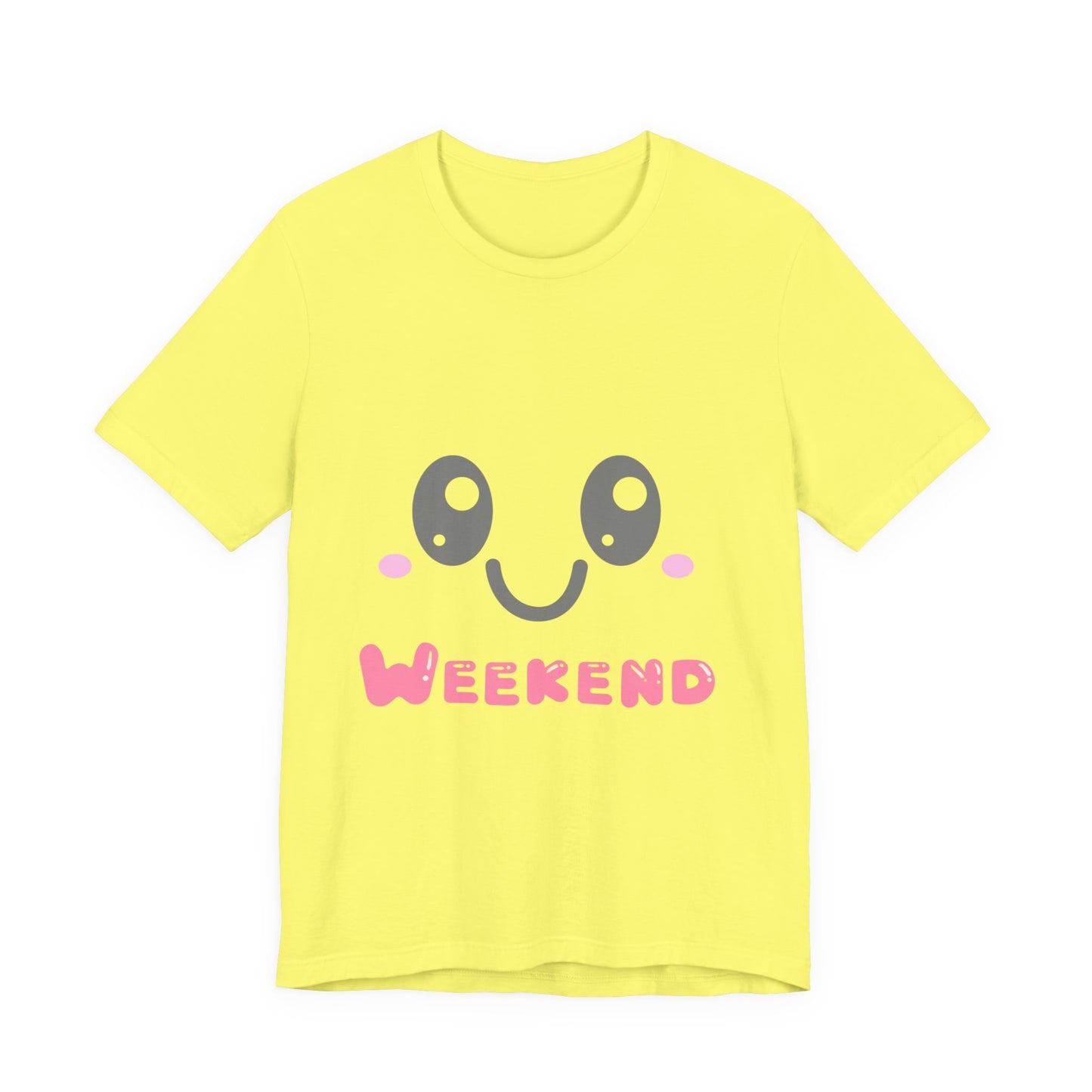 Weekend Kawaii Face T-Shirt